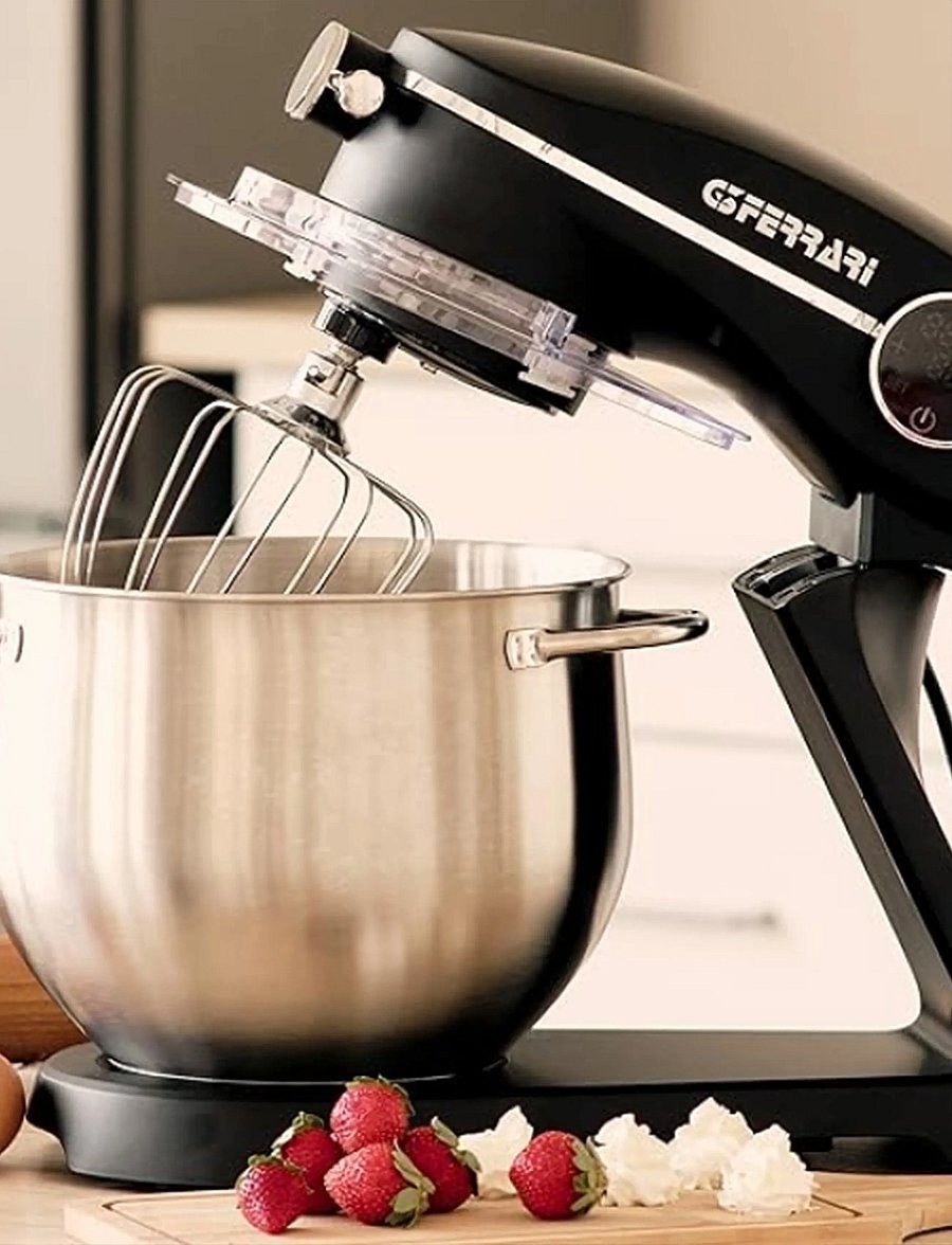 G3 Ferrari - Stand mixer 8 L PASTAIO ELEGANCE G3 Ferrari - standmixer - silver/black - 0