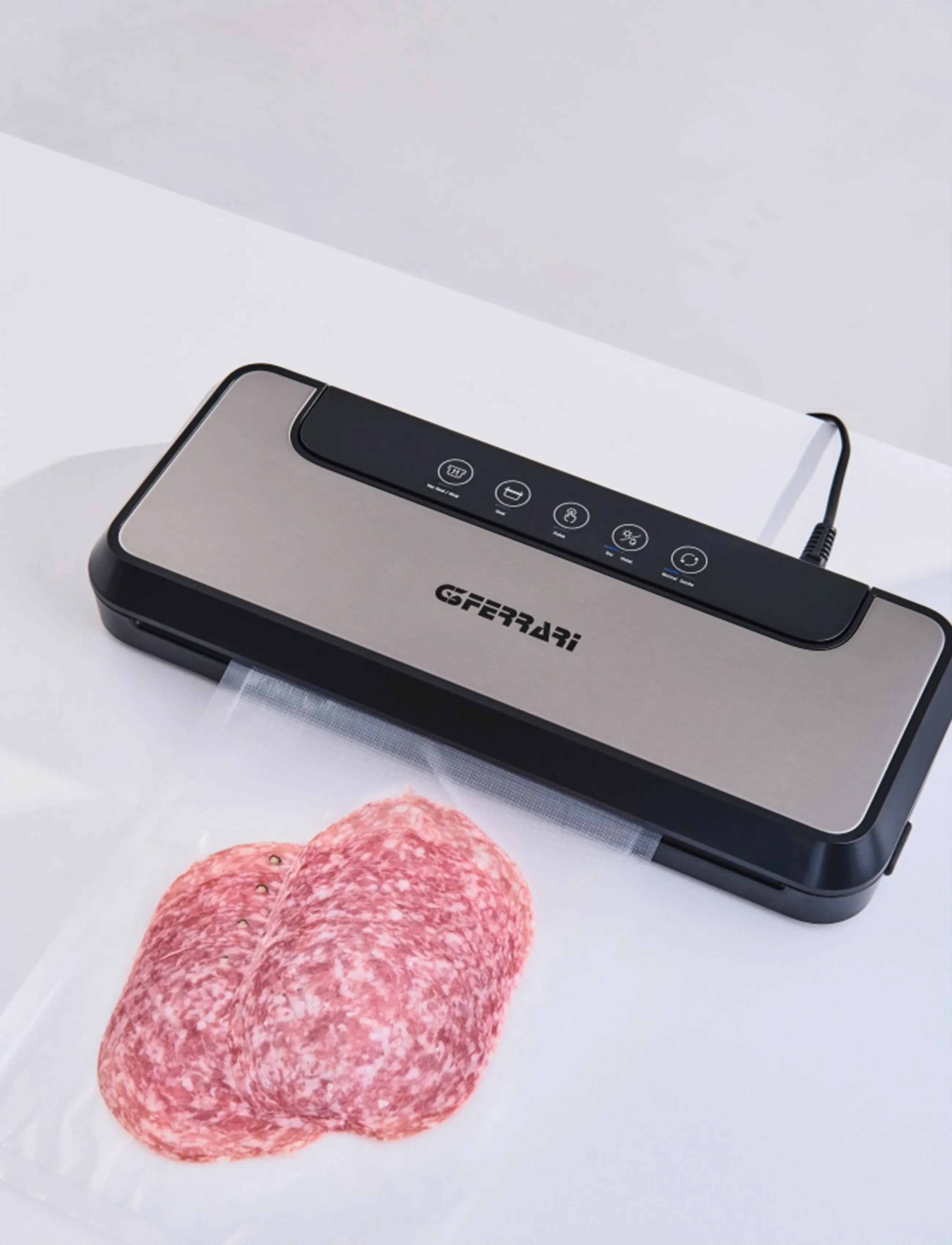 G3 Ferrari Vacuum Sealer Fresco Vac Ferrari, 700 MBAR, Kitchen Appliances, Silber - Sealers, Homeware