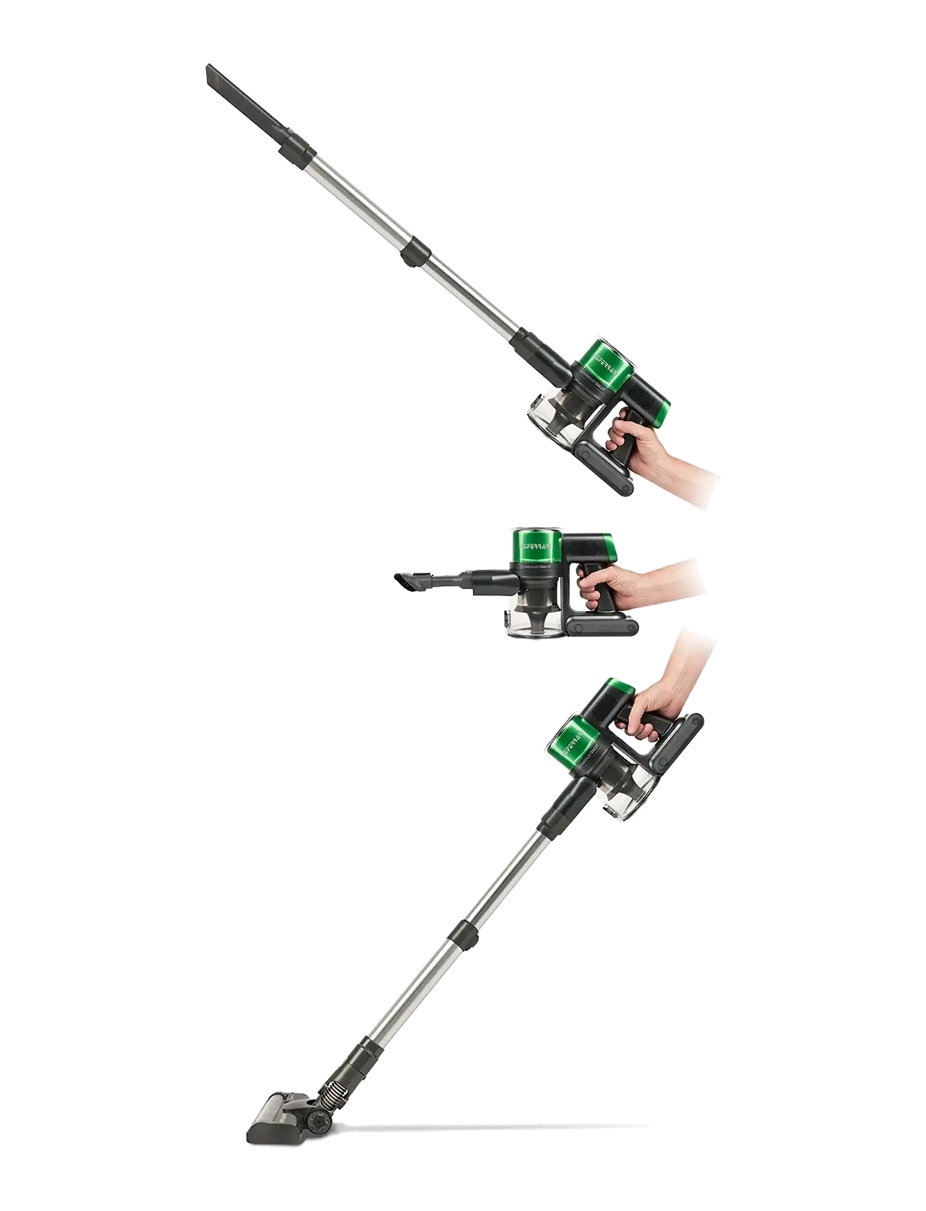 G3 Ferrari - Vacuum Cleaner STARDUST DIGIT G3FERRARI® - gaisa attīrītāji - black/green - 4