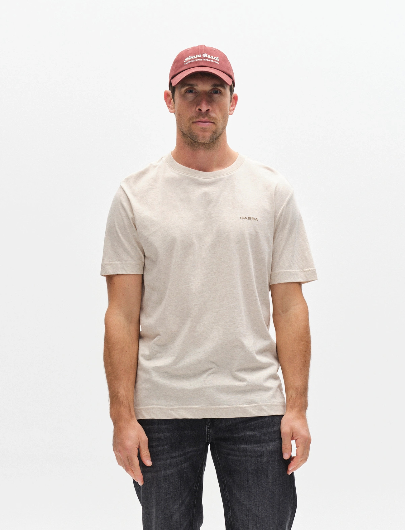 Gabba Gabdune Melange New Ss T-Shirt - - S 1