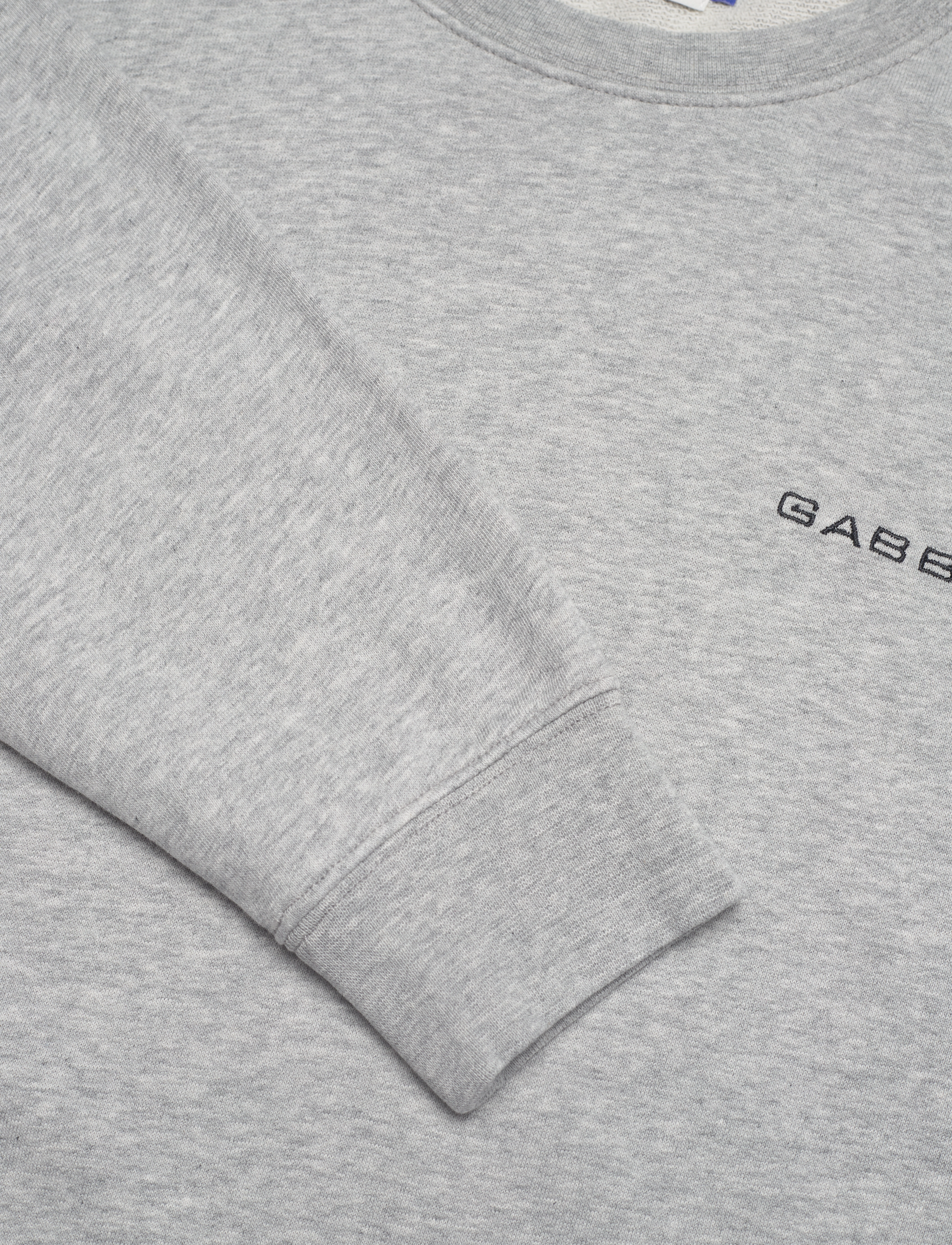 Gabba - Bruce Boxy Sweat - grey mel - 5