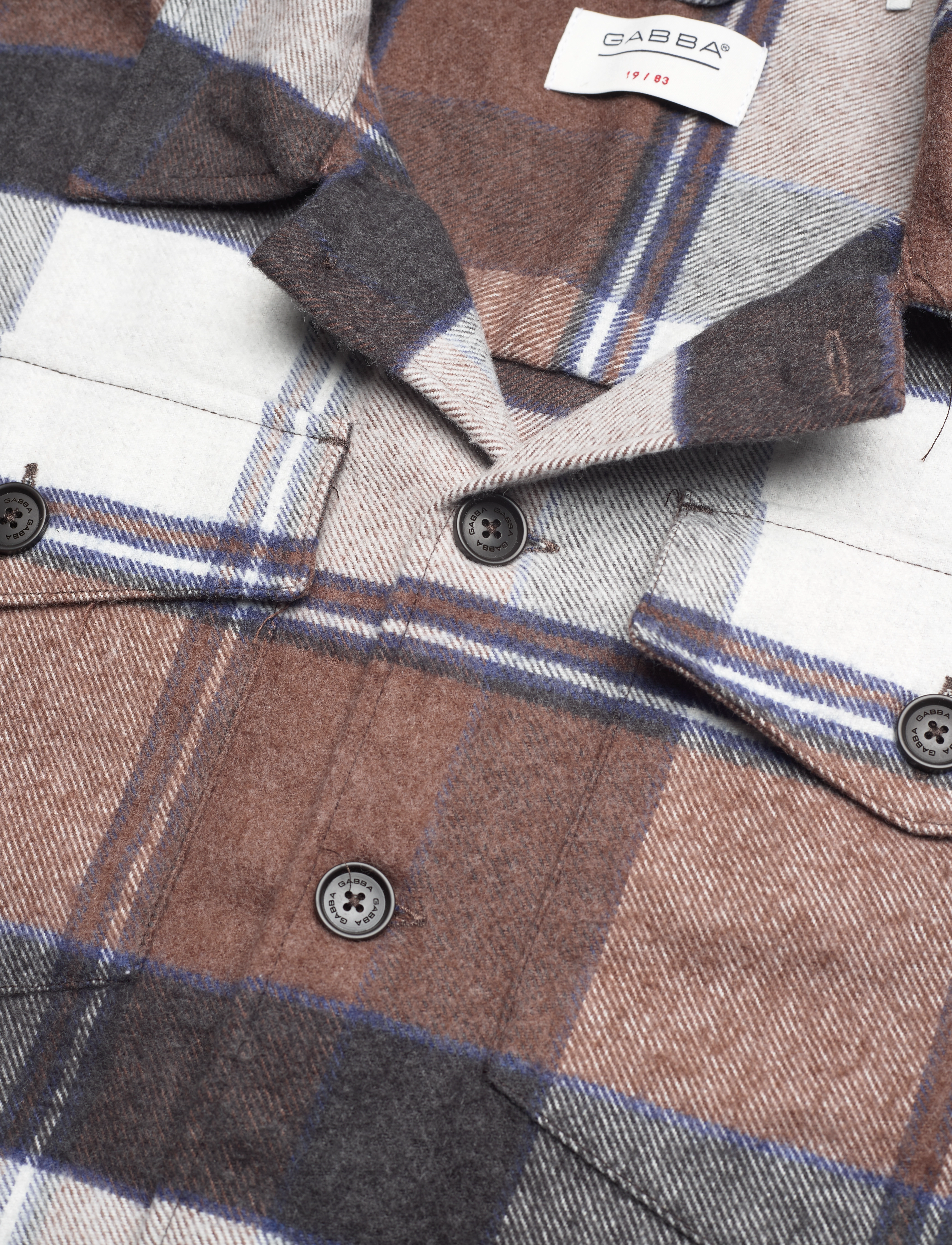 Gabba - Clipper Big Check Overshirt - multi check - 5
