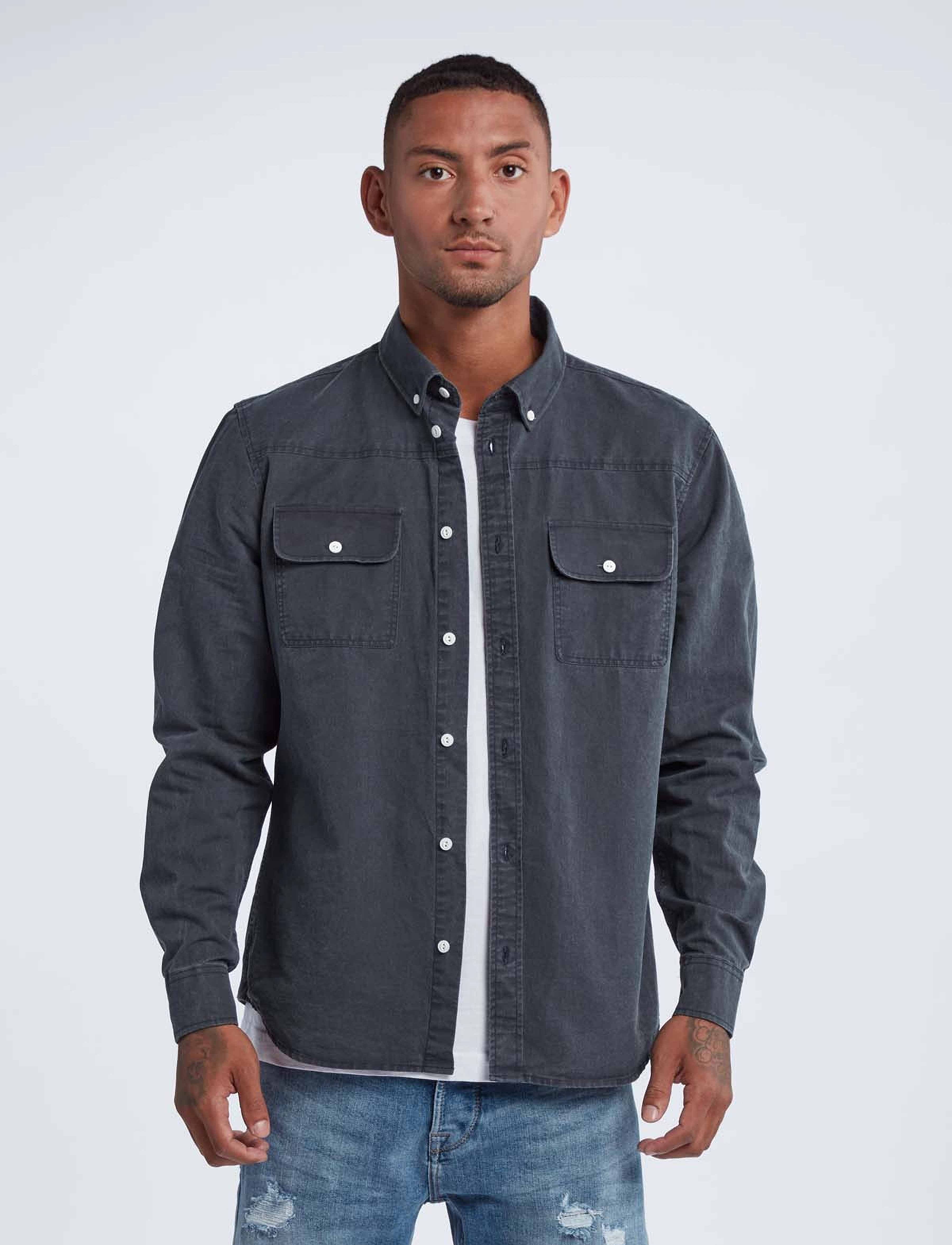 Gabba - Harbin Snow LS Shirt - steel gray - 2