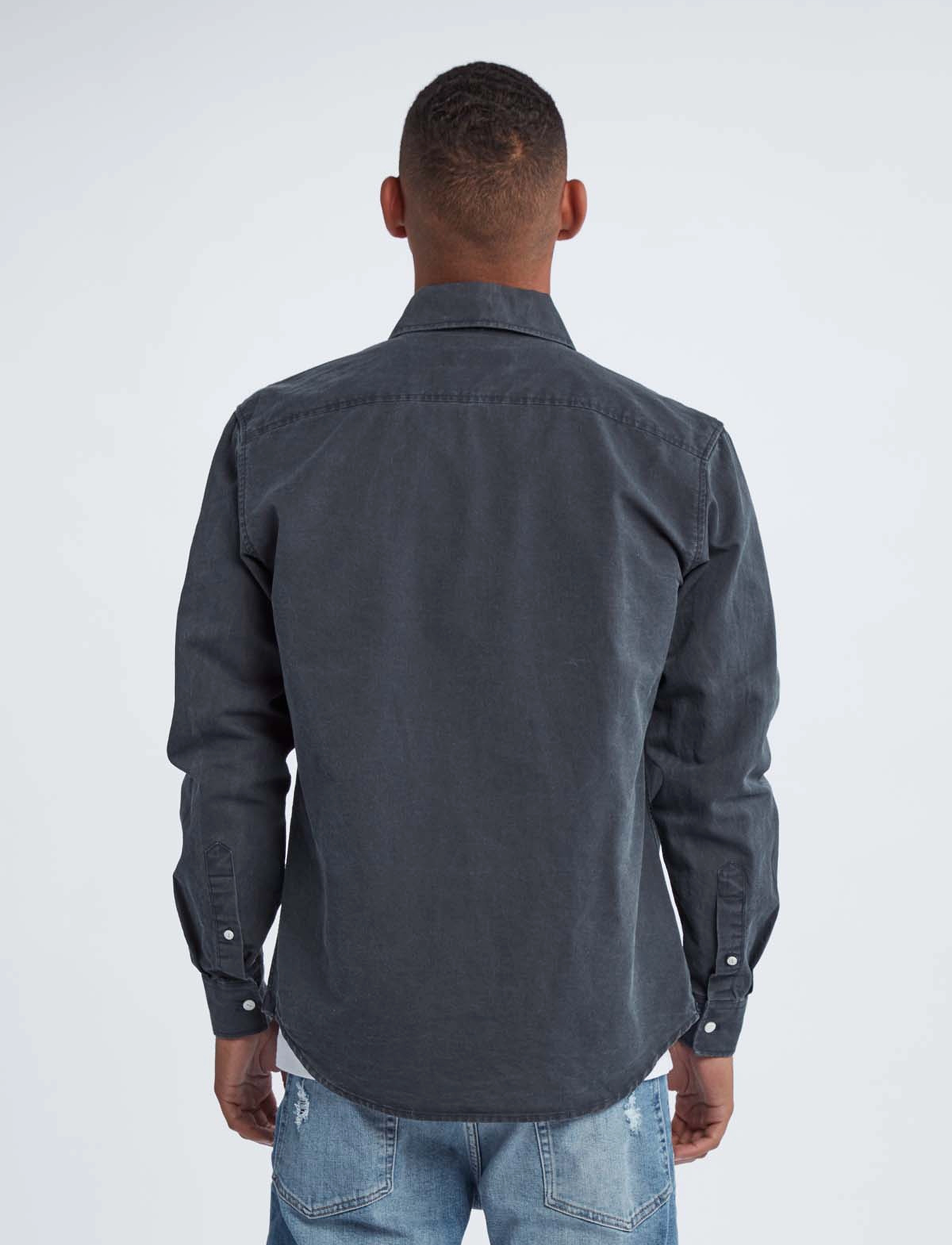 Gabba - Harbin Snow LS Shirt - steel gray - 3
