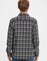 Gabba - York Texture Check LS Shirt - languoti marškiniai - multi check - 3