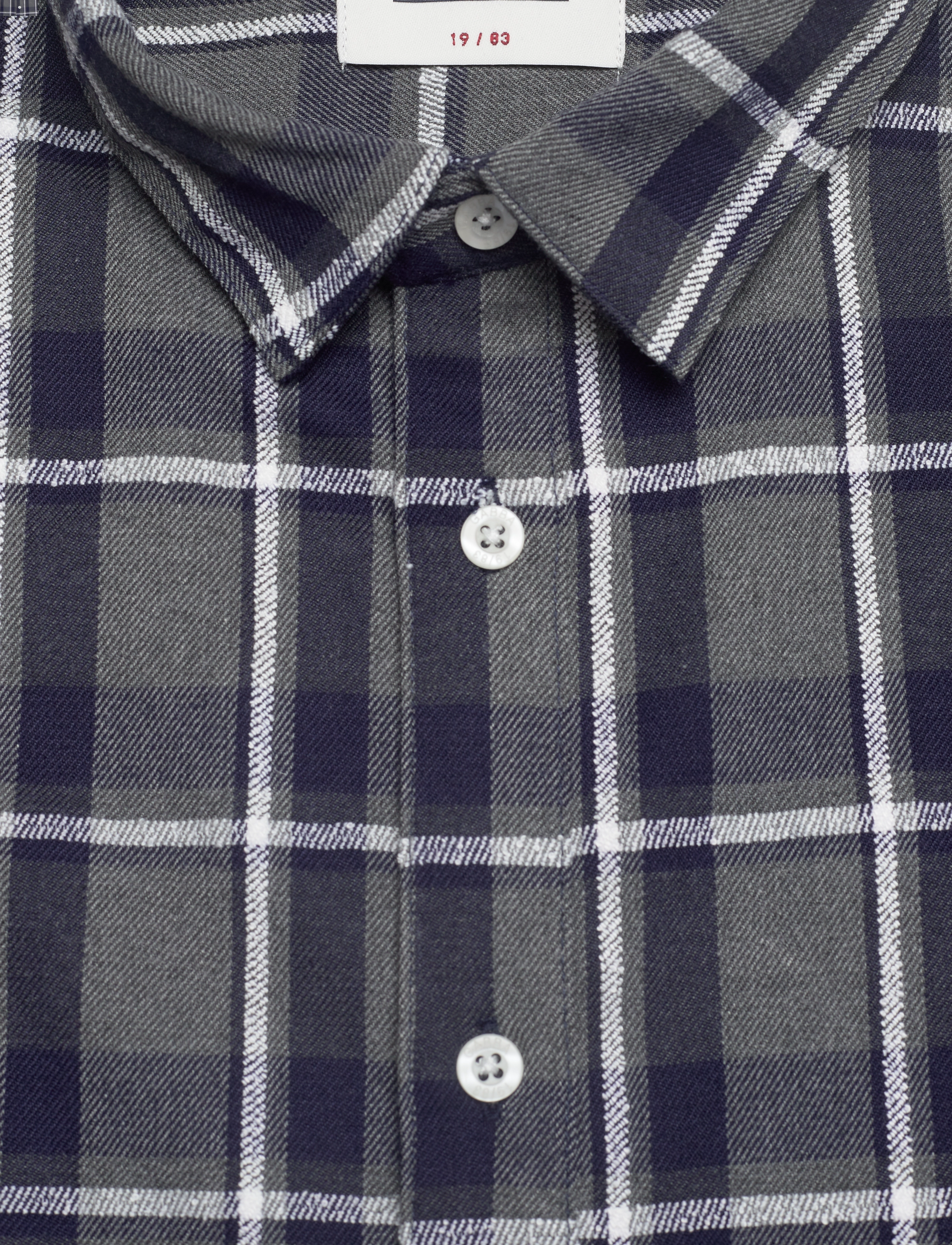 Gabba - York Texture Check LS Shirt - multi check - 5