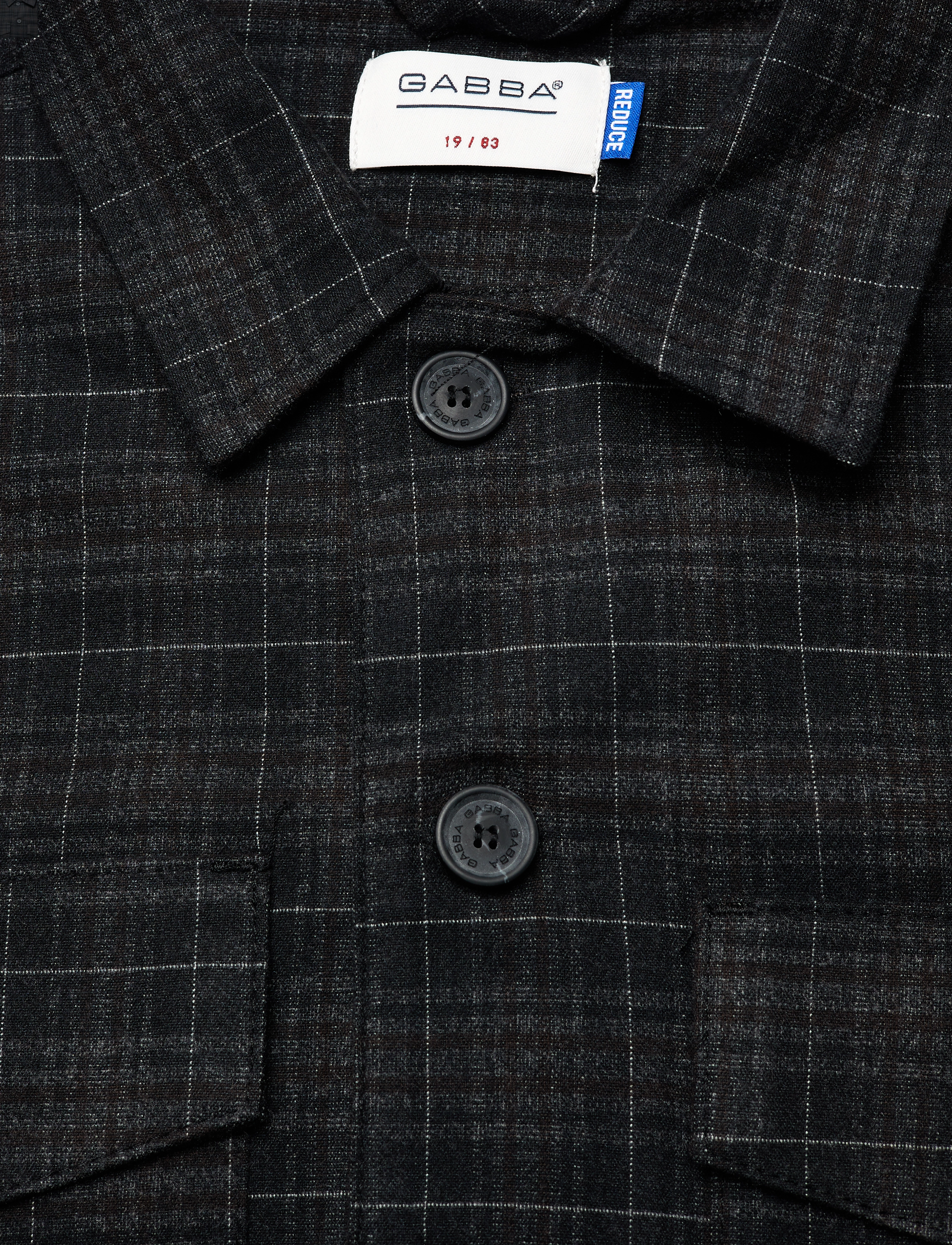 Gabba - Clipper Folle Overshirt - black check - 5
