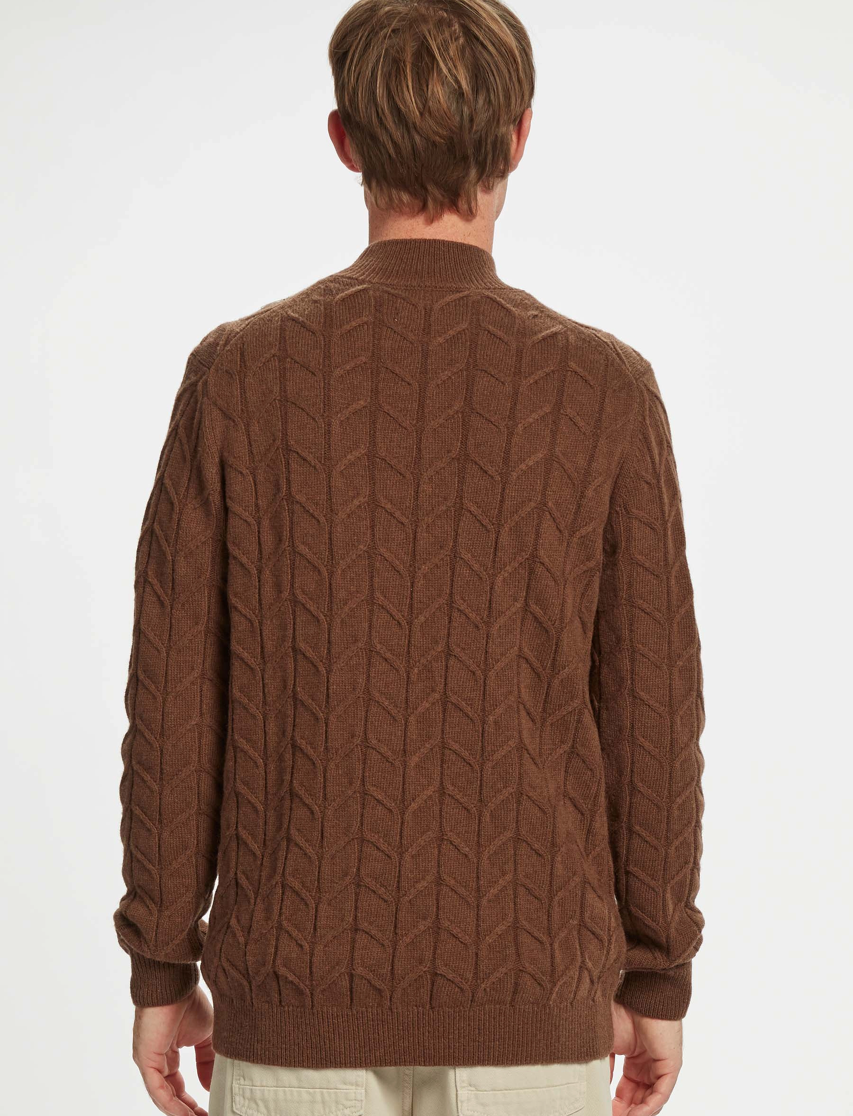 Gabba - Bertram Roll Neck Knit - carafe - 3