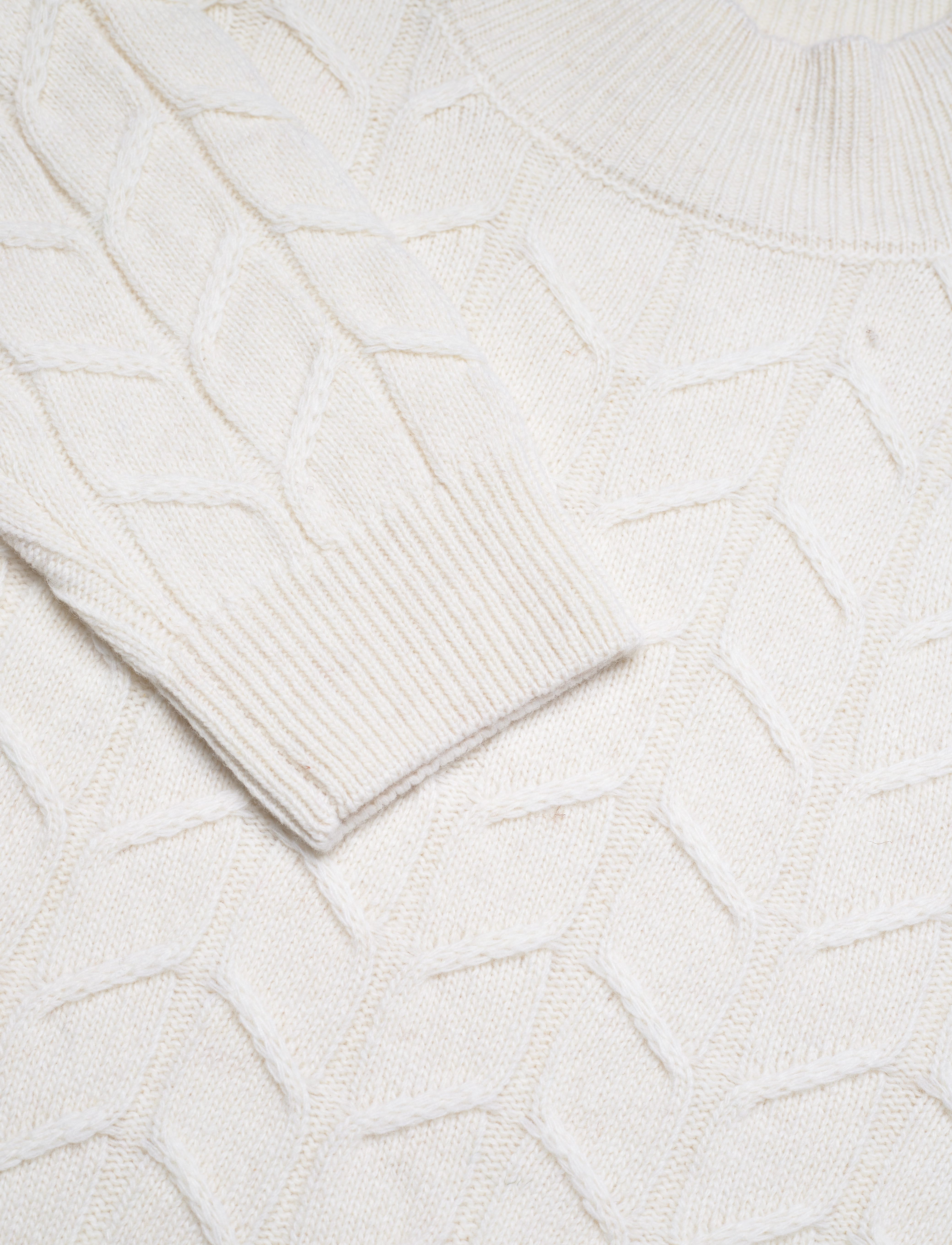 Gabba - Bertram Roll Neck Knit - off white - 5