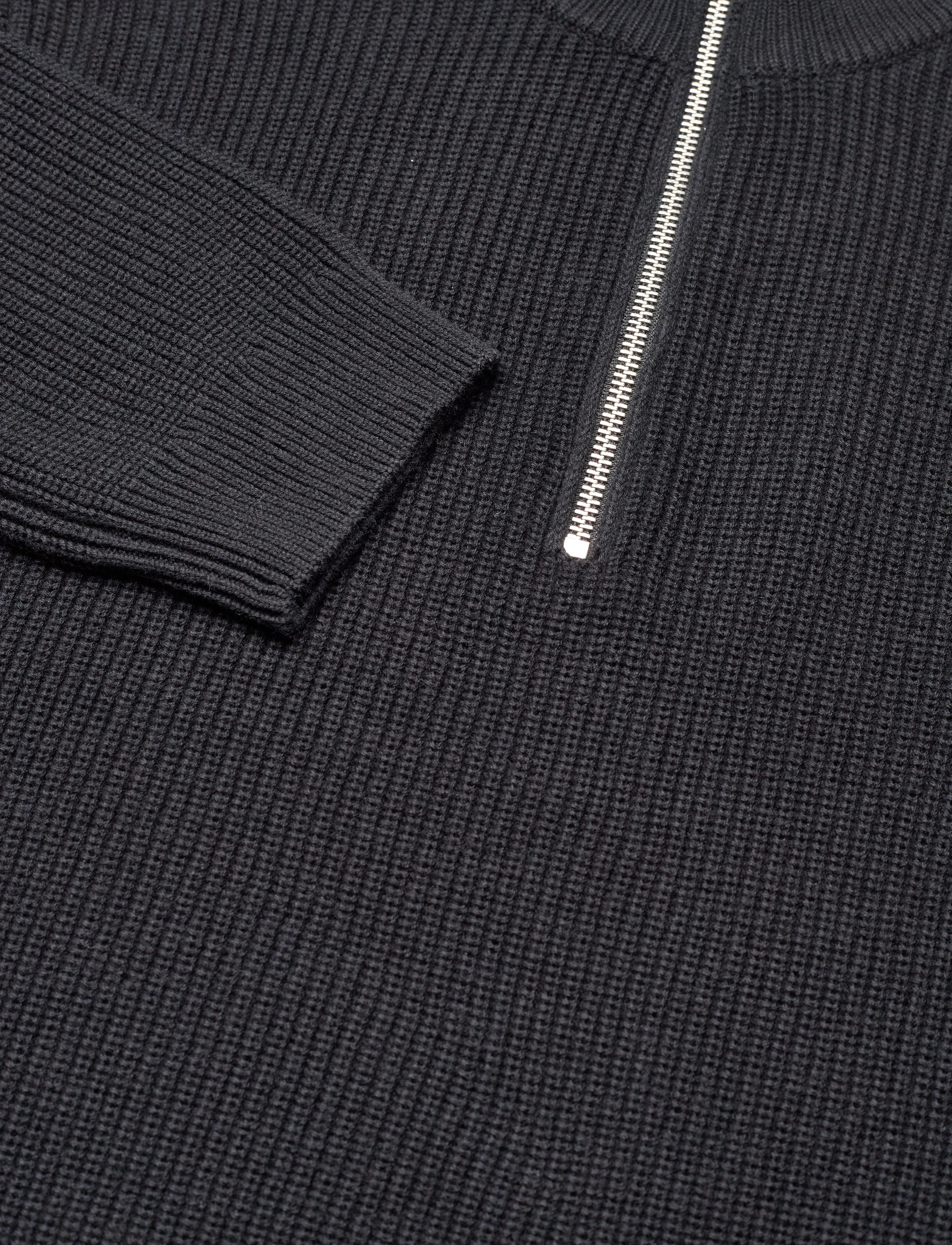 Gabba - Cape Roll Neck Knit - black - 3