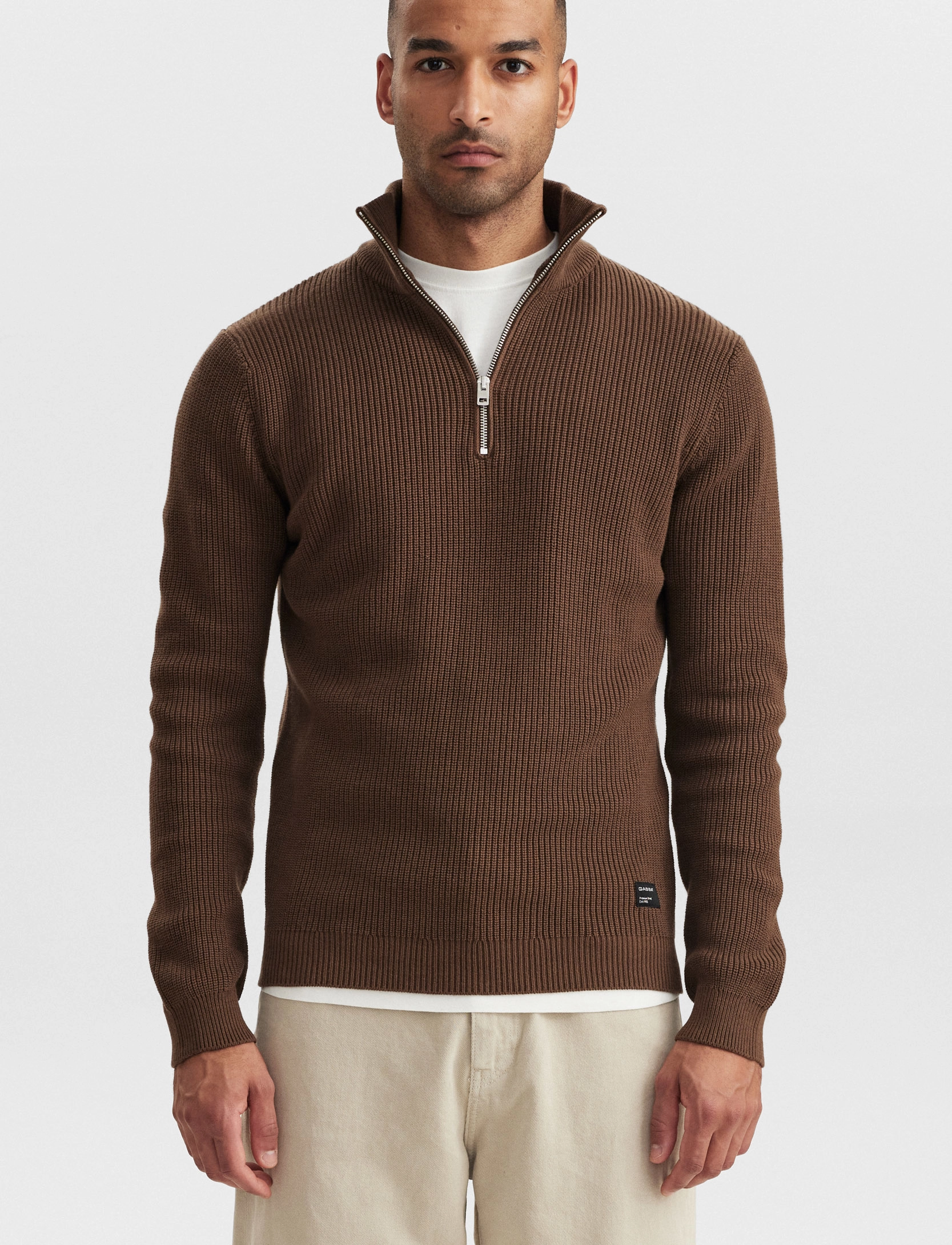 Gabba - Cape Roll Neck Knit - carafe - 2