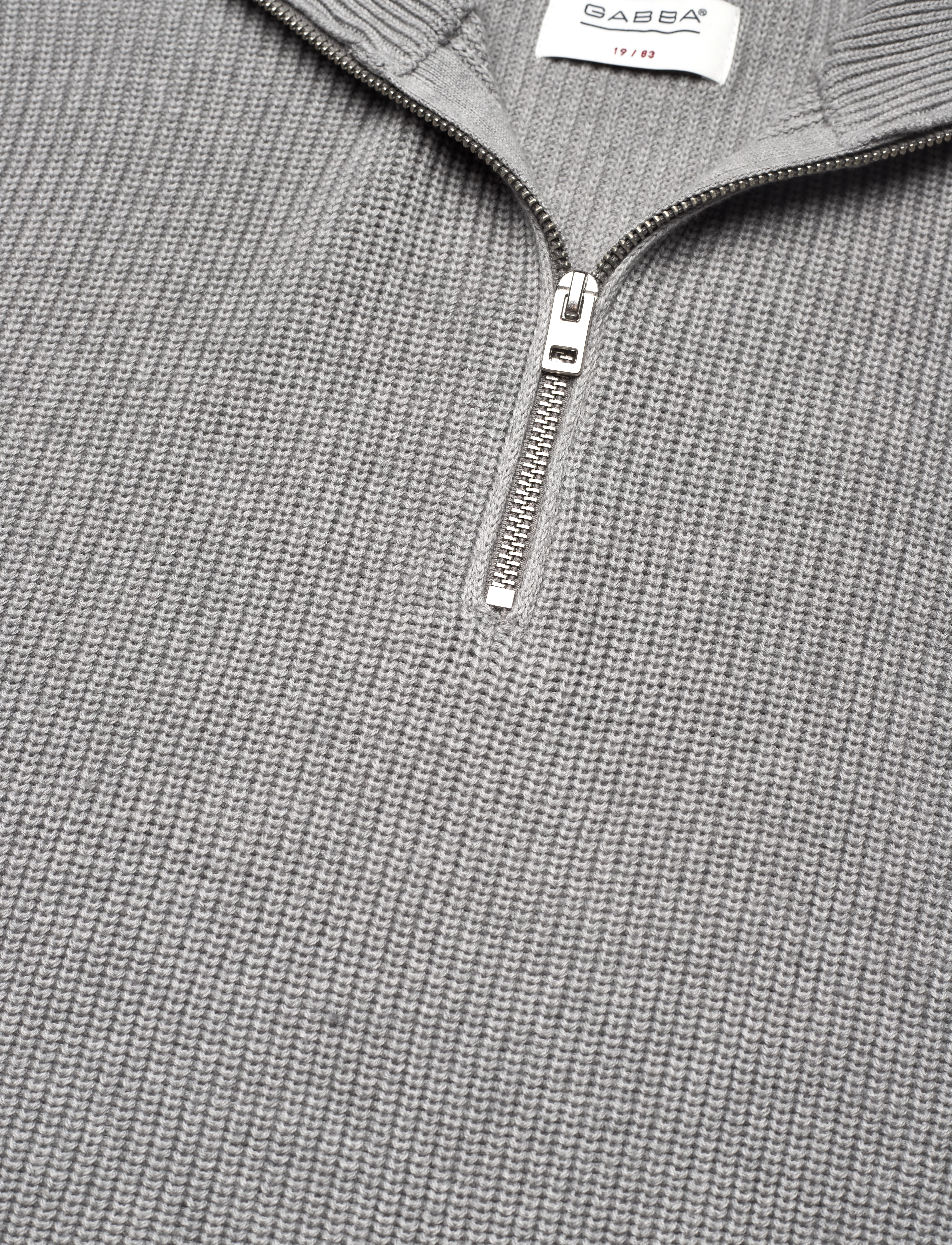 Gabba - Cape Roll Neck Knit - grey mel - 5