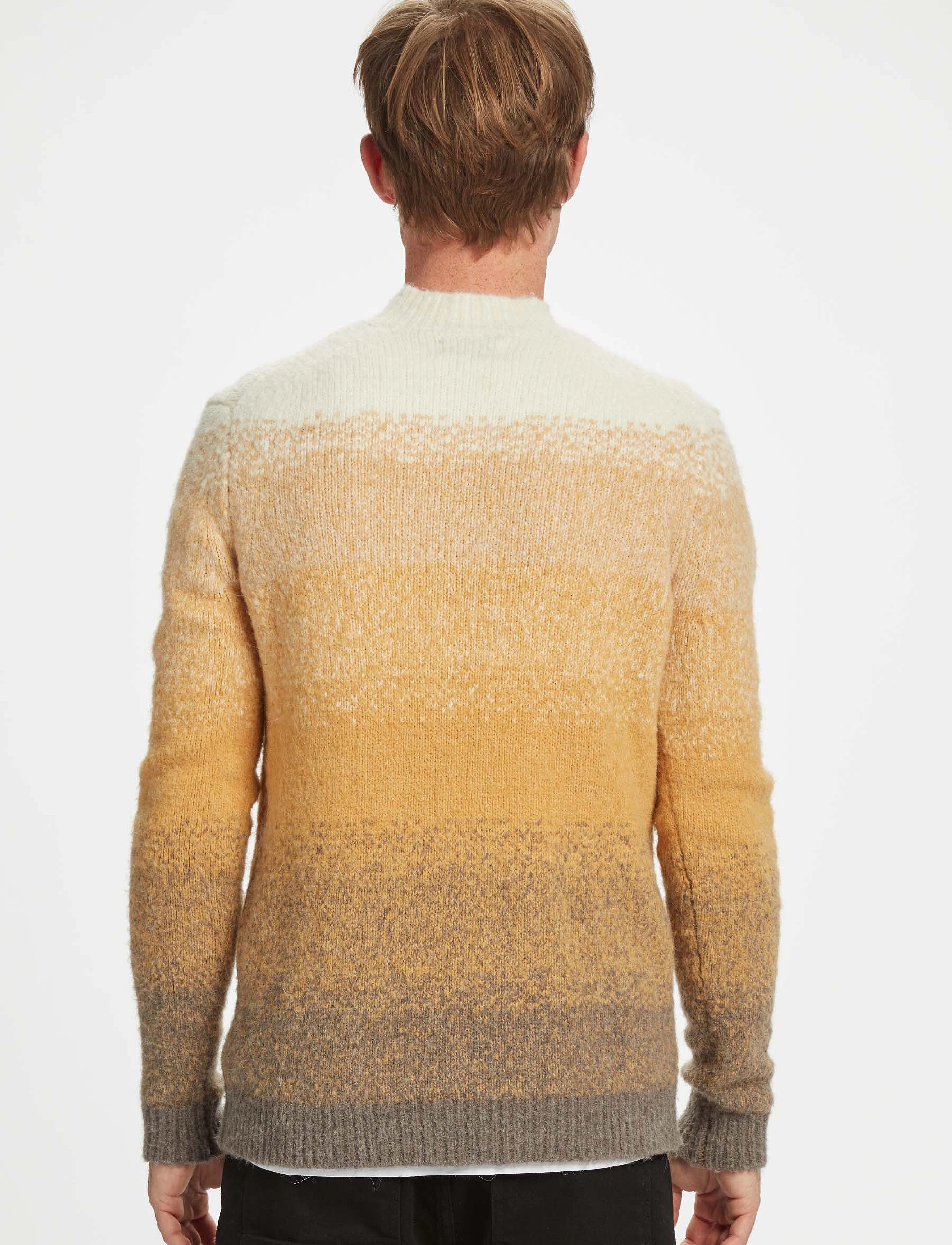 Gabba - Trygve Roll Neck Knit - spruce yellow - 3