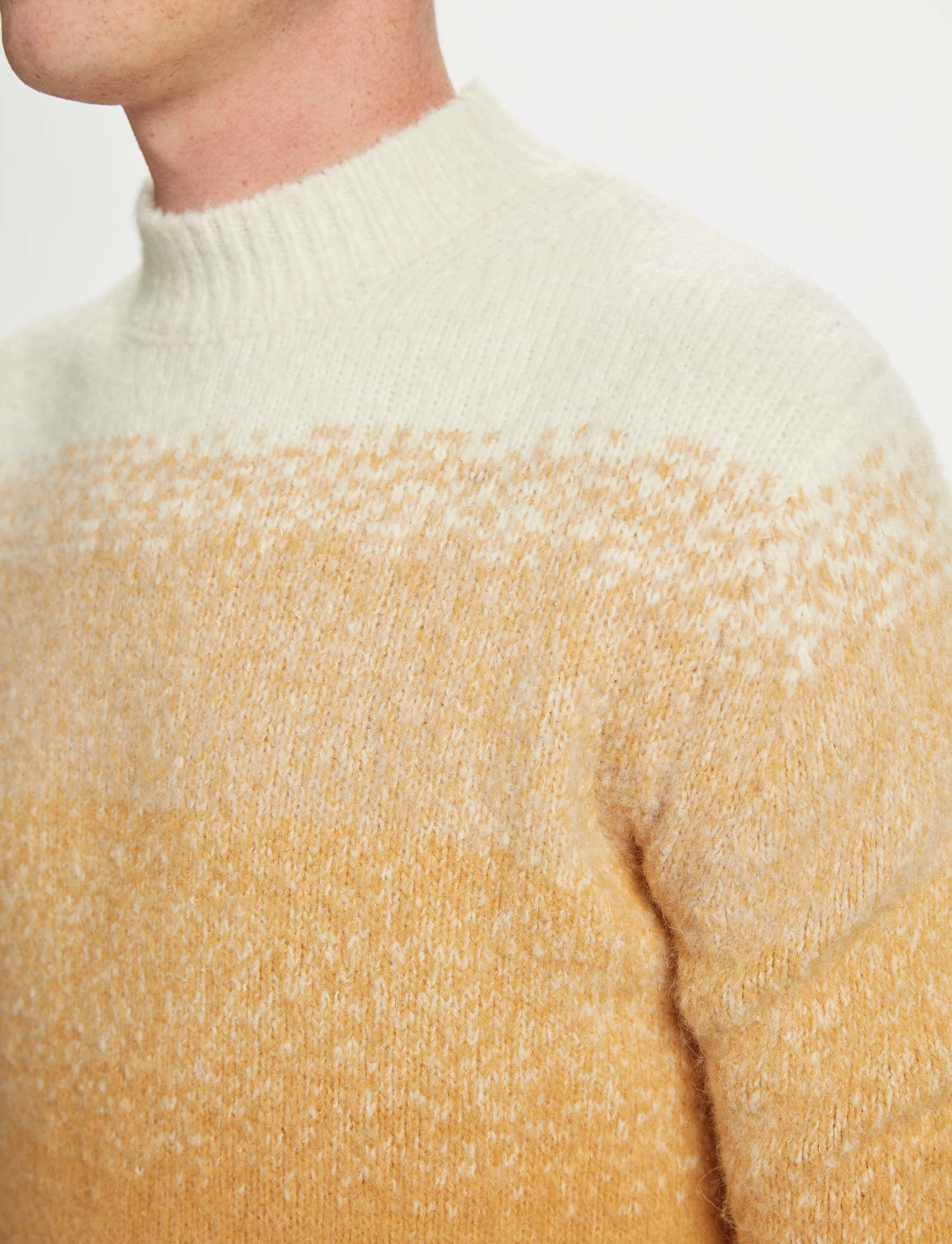 Gabba - Trygve Roll Neck Knit - spruce yellow - 5