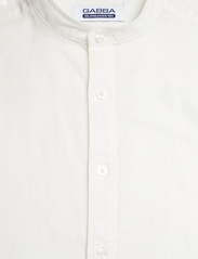 Gabba - Ratter Linen SS Shirt - white - 2