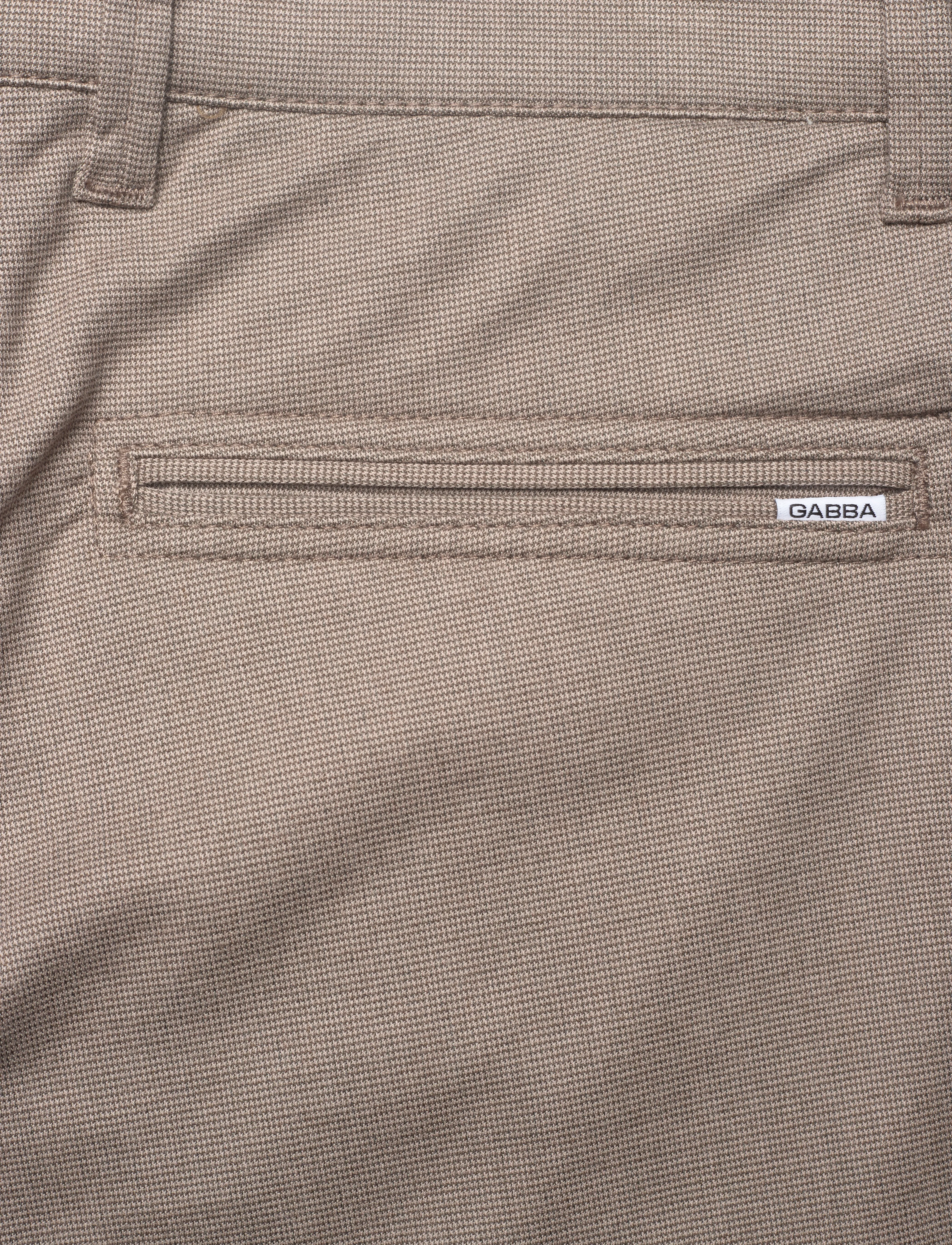 Gabba - Jet Domo Shorts - hørshorts - khaki - 4