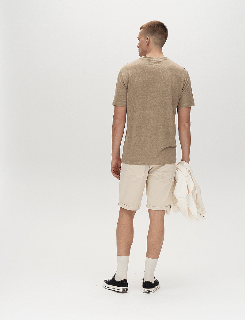 Gabba - Jason K3995 SANZA Shorts - hørshorts - birch - 4