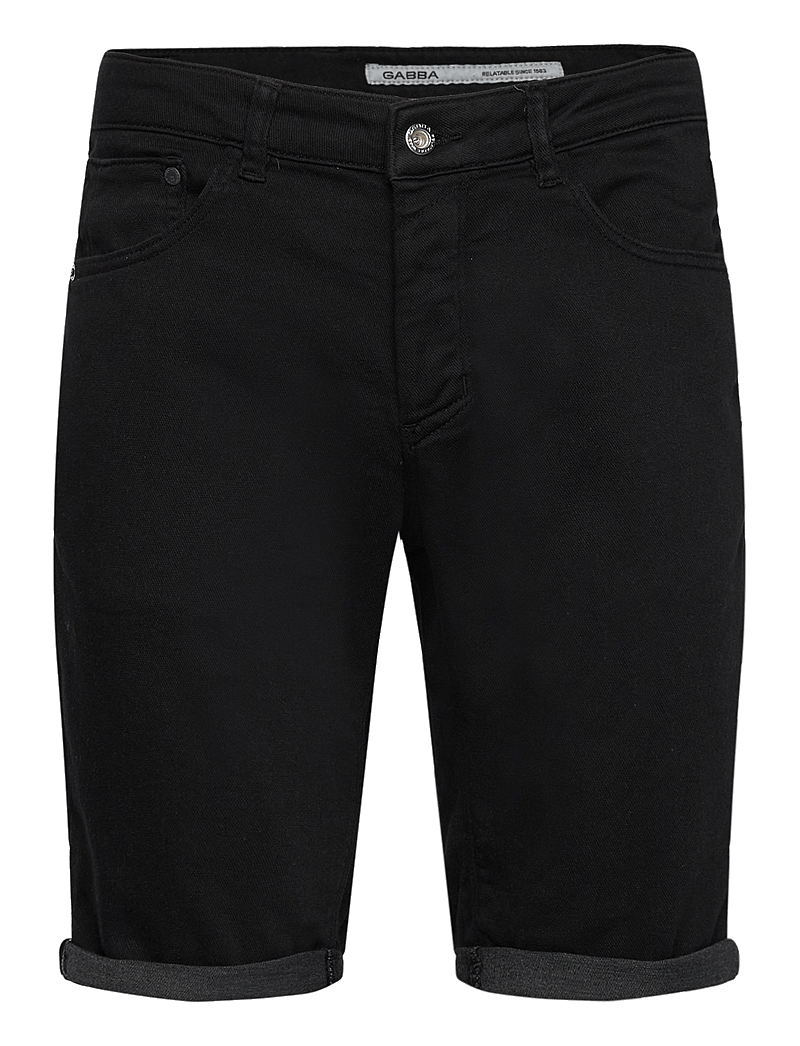 Gabba - Jason K3995 SANZA Shorts - leinen-shorts - black - 1