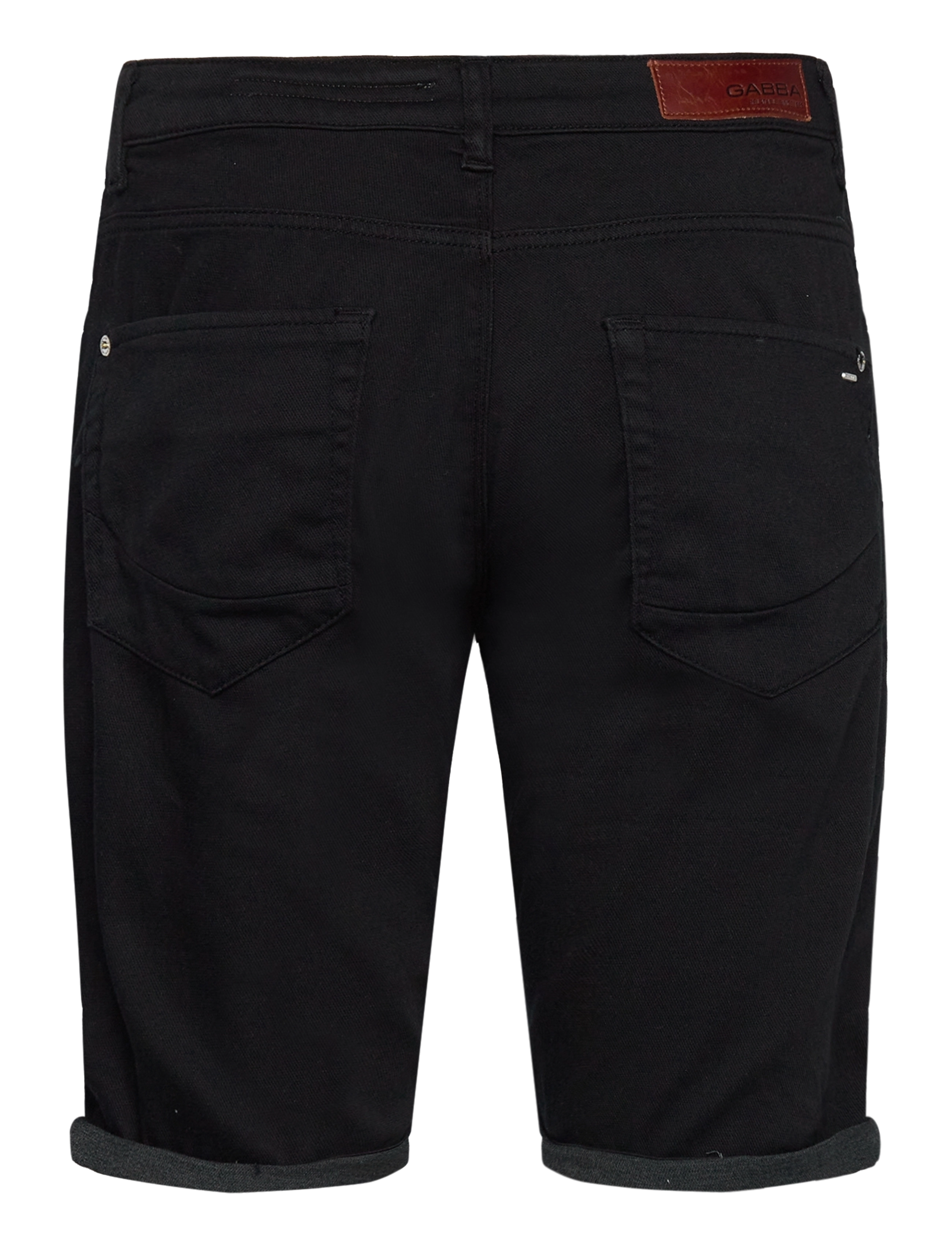 Gabba - GABjason K3995 SANZA Shorts - jorts - black - 2