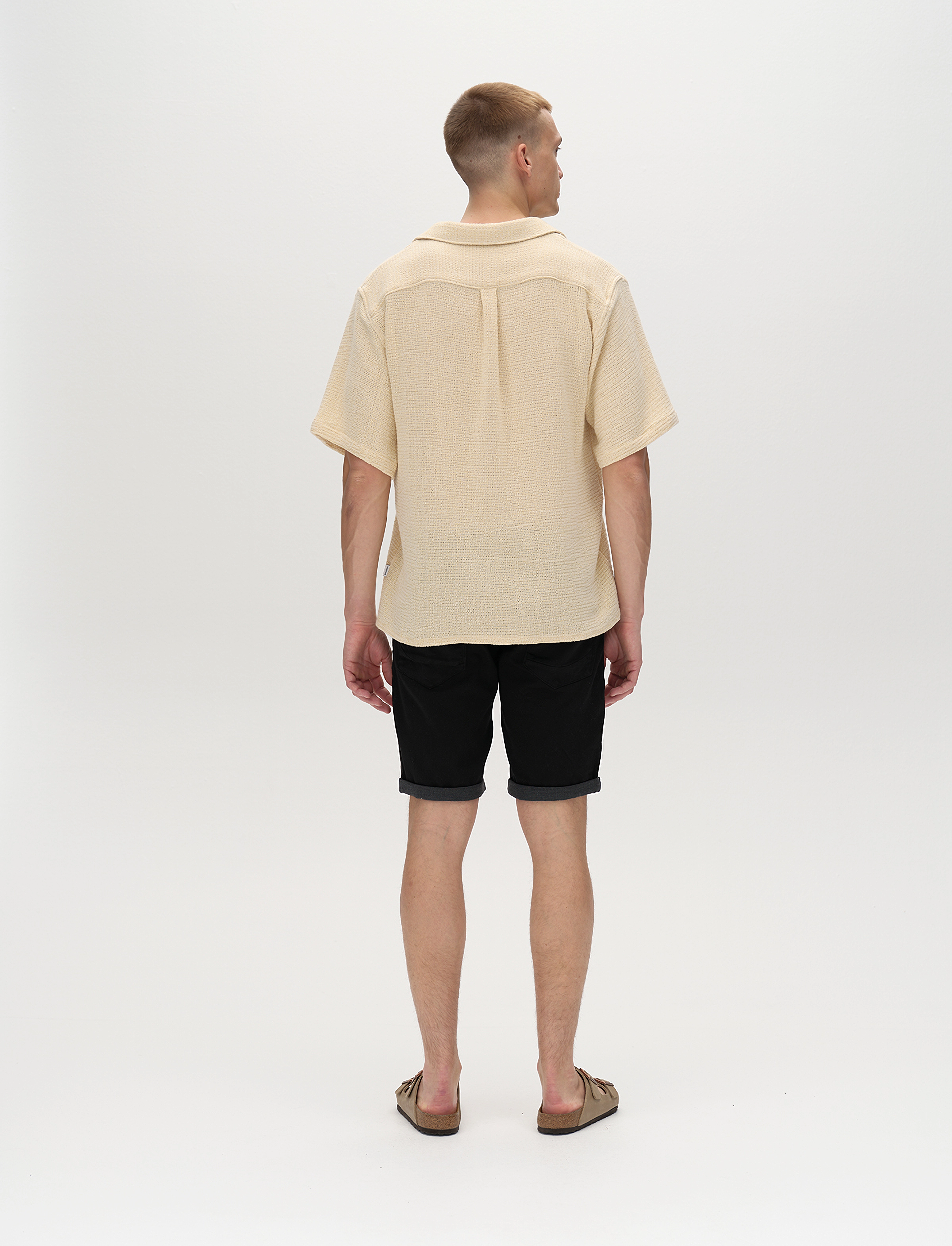 Gabba - GABjason K3995 SANZA Shorts - jorts - black - 3