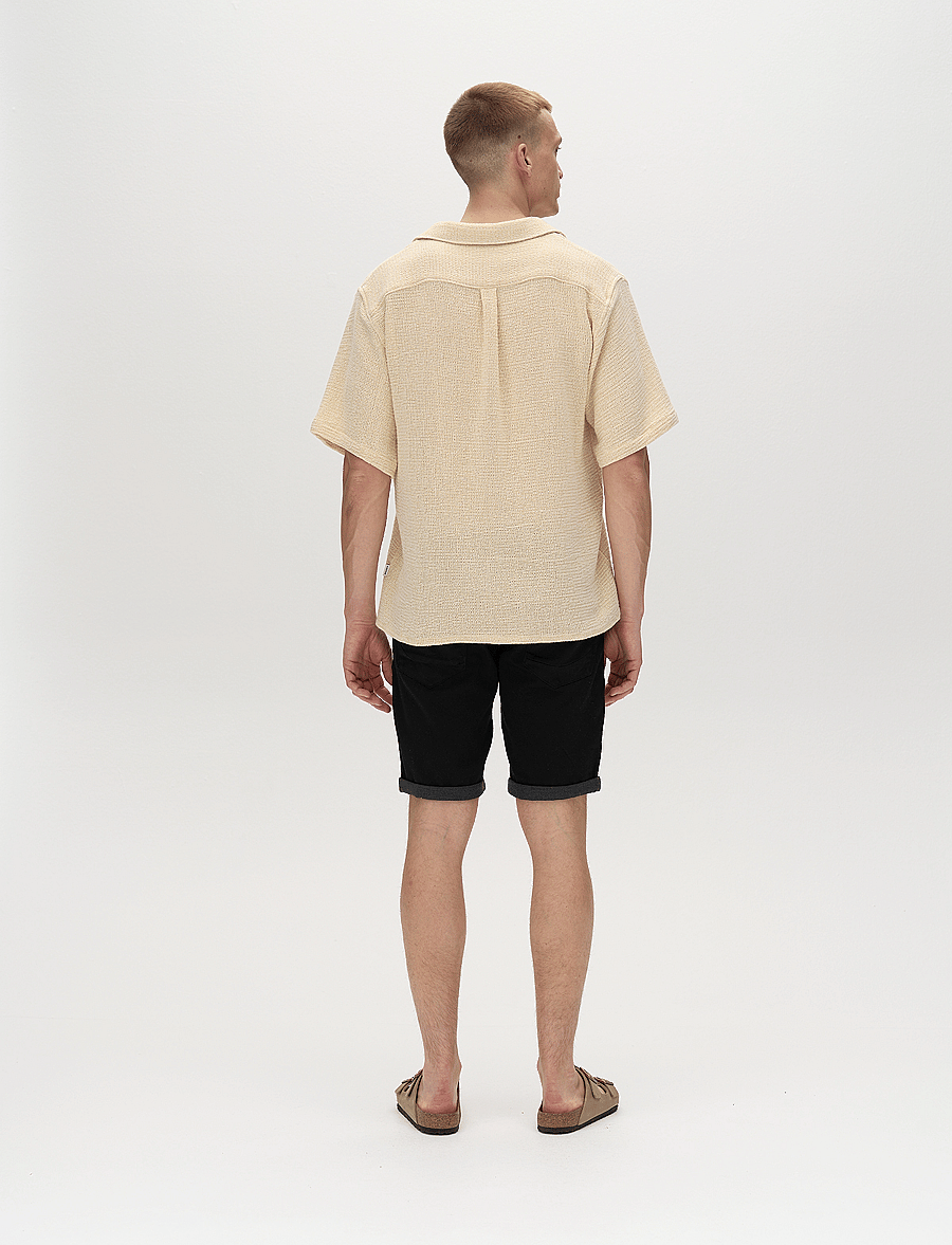 Gabba - GABjason K3995 SANZA Shorts - jeans shorts - black - 3
