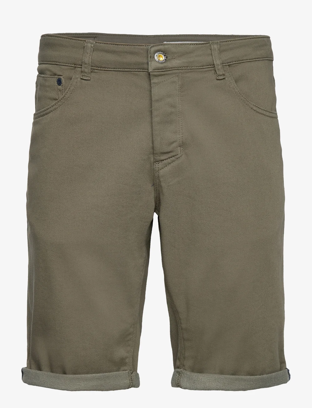 Gabba - Jason K3995 SANZA Shorts - hørshorts - dusty olive - 1