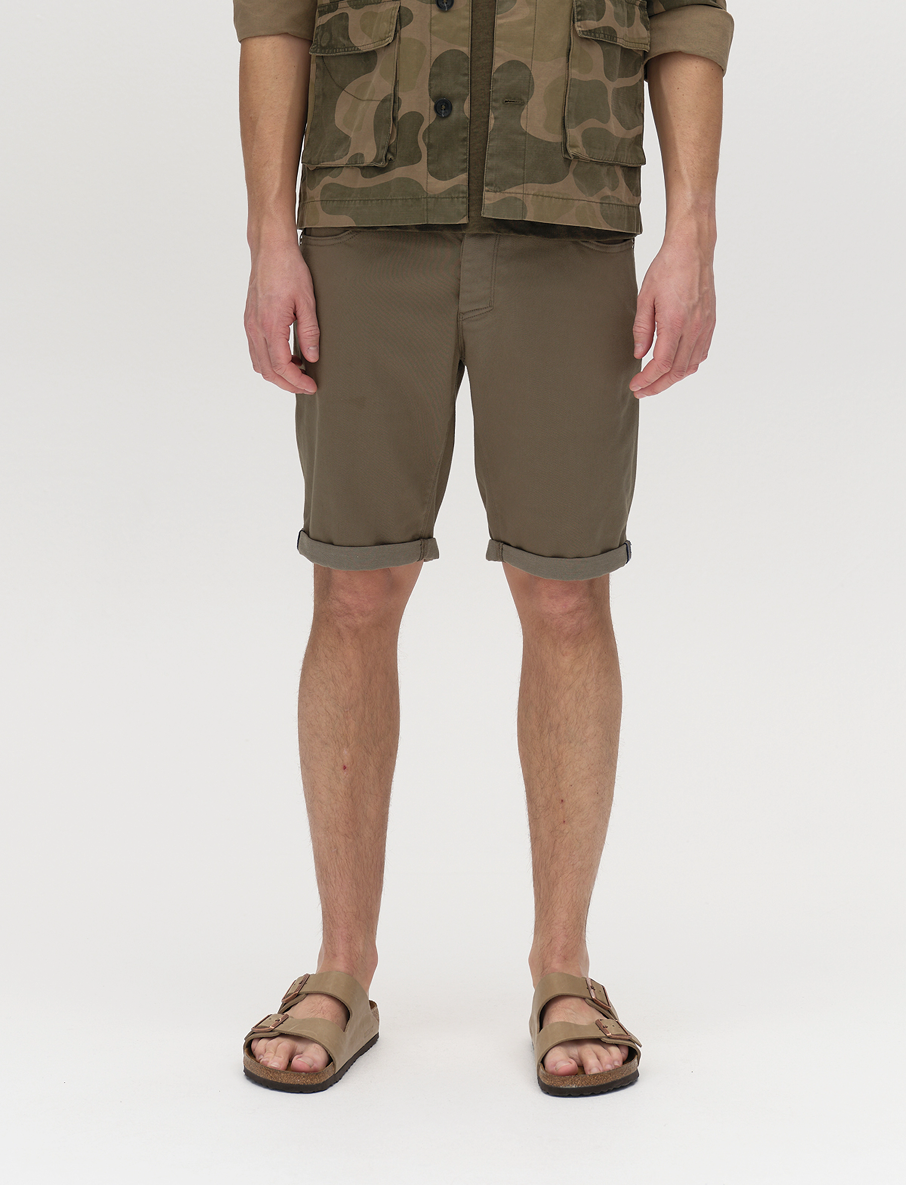 Gabba - GABjason K3995 SANZA Shorts - jorts - dusty olive - 3