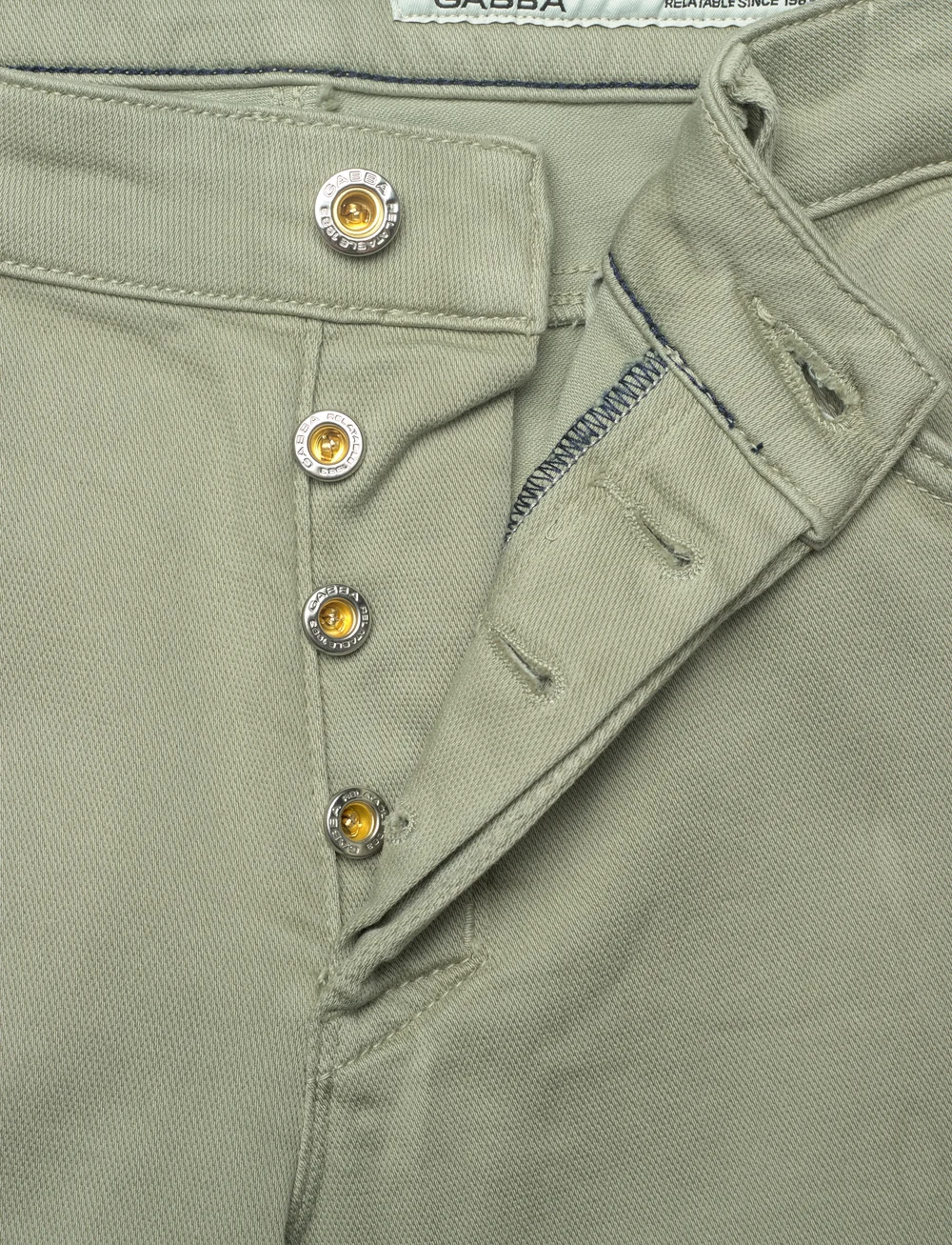 Gabba - Jason K3995 SANZA Shorts - hørshorts - light green - 3