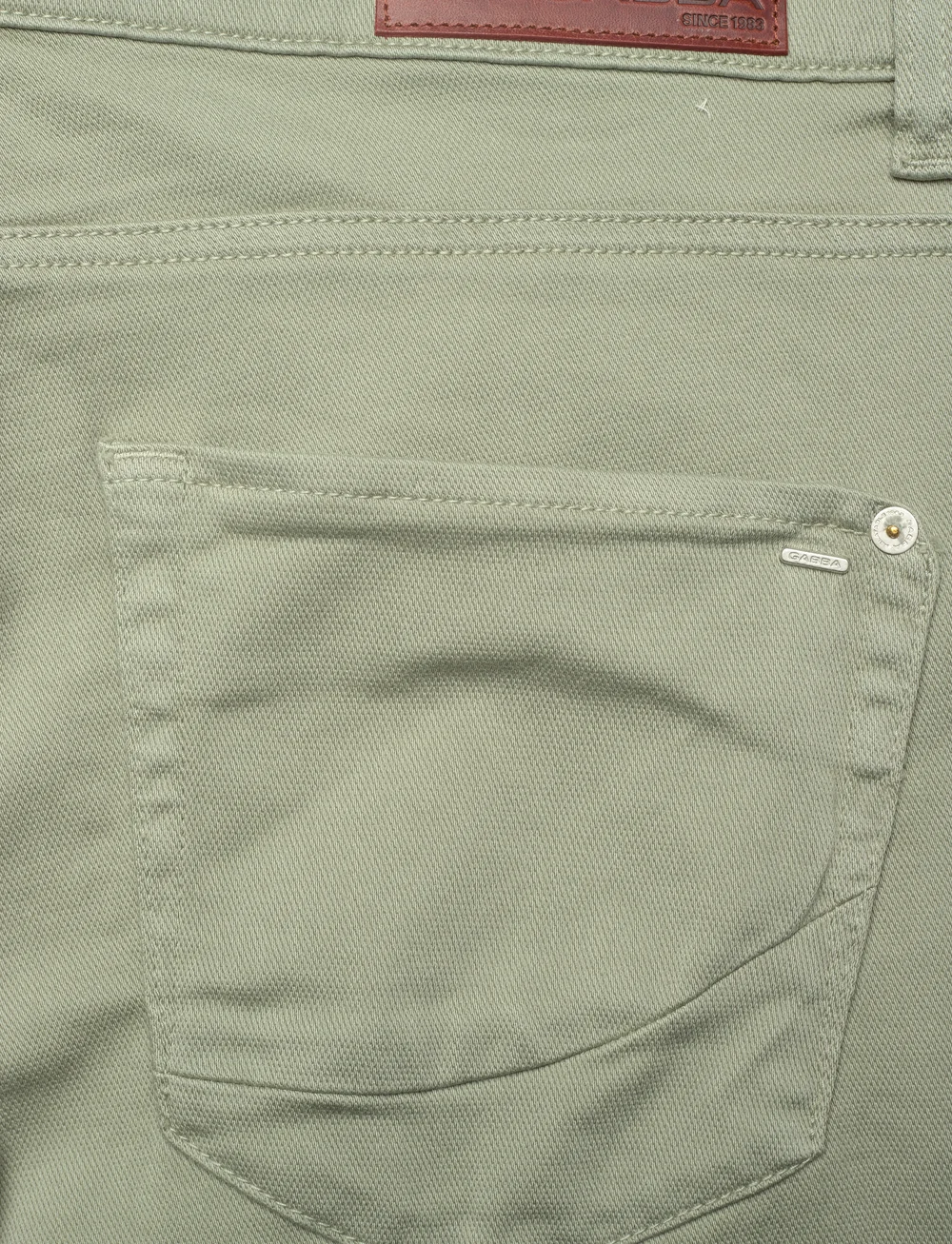 Gabba - Jason K3995 SANZA Shorts - hørshorts - light green - 4