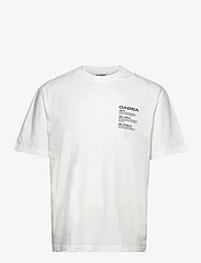 Gabba - Nigel Boxy Real Print SS - basic t-shirts - snow white - 0