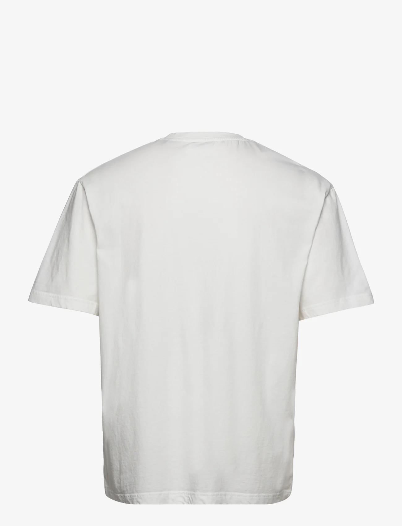 Gabba - Nigel Boxy Real Print SS - basis-t-skjorter - snow white - 1