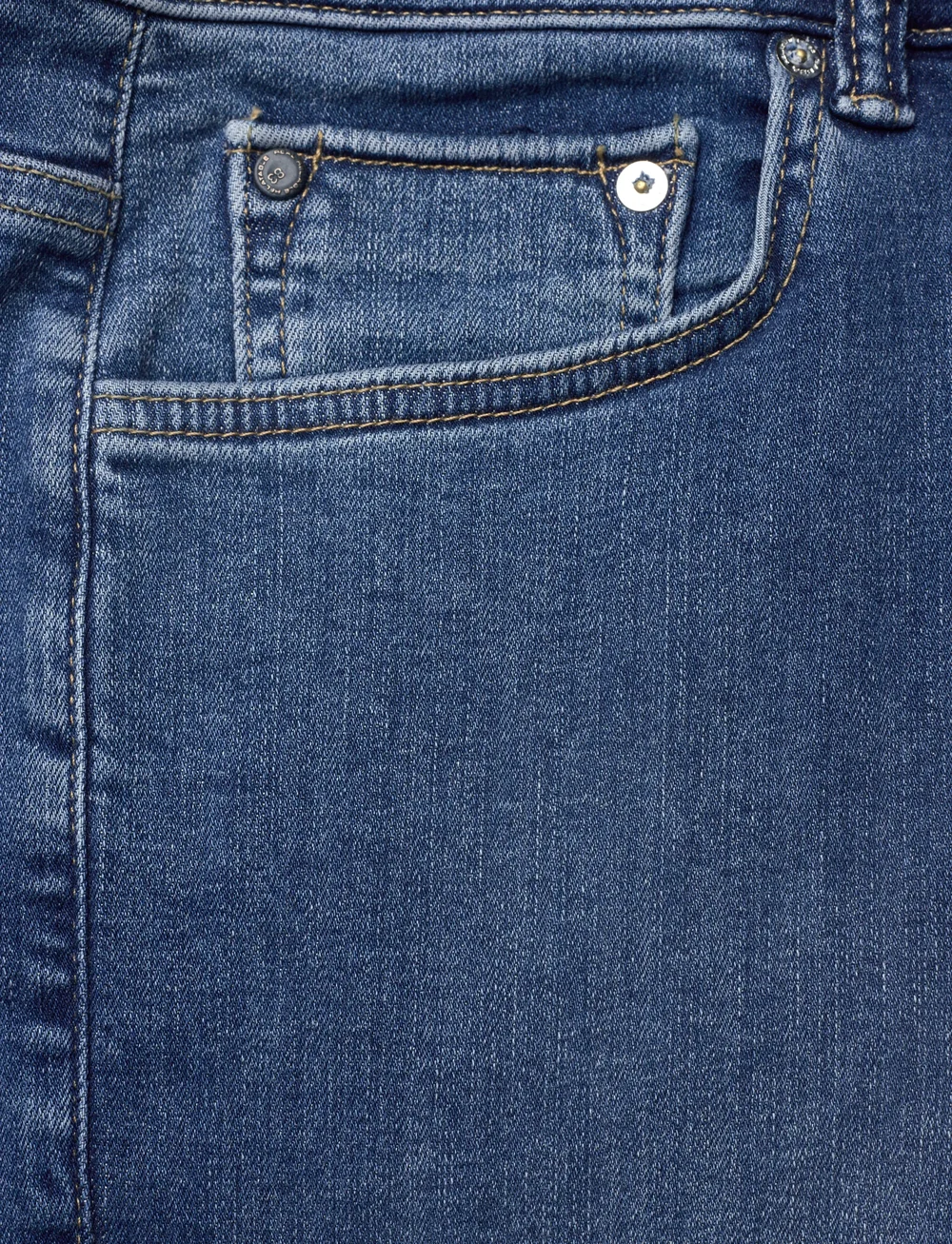 Gabba - Jones K3870 - slim jeans - mid blue denim - 5