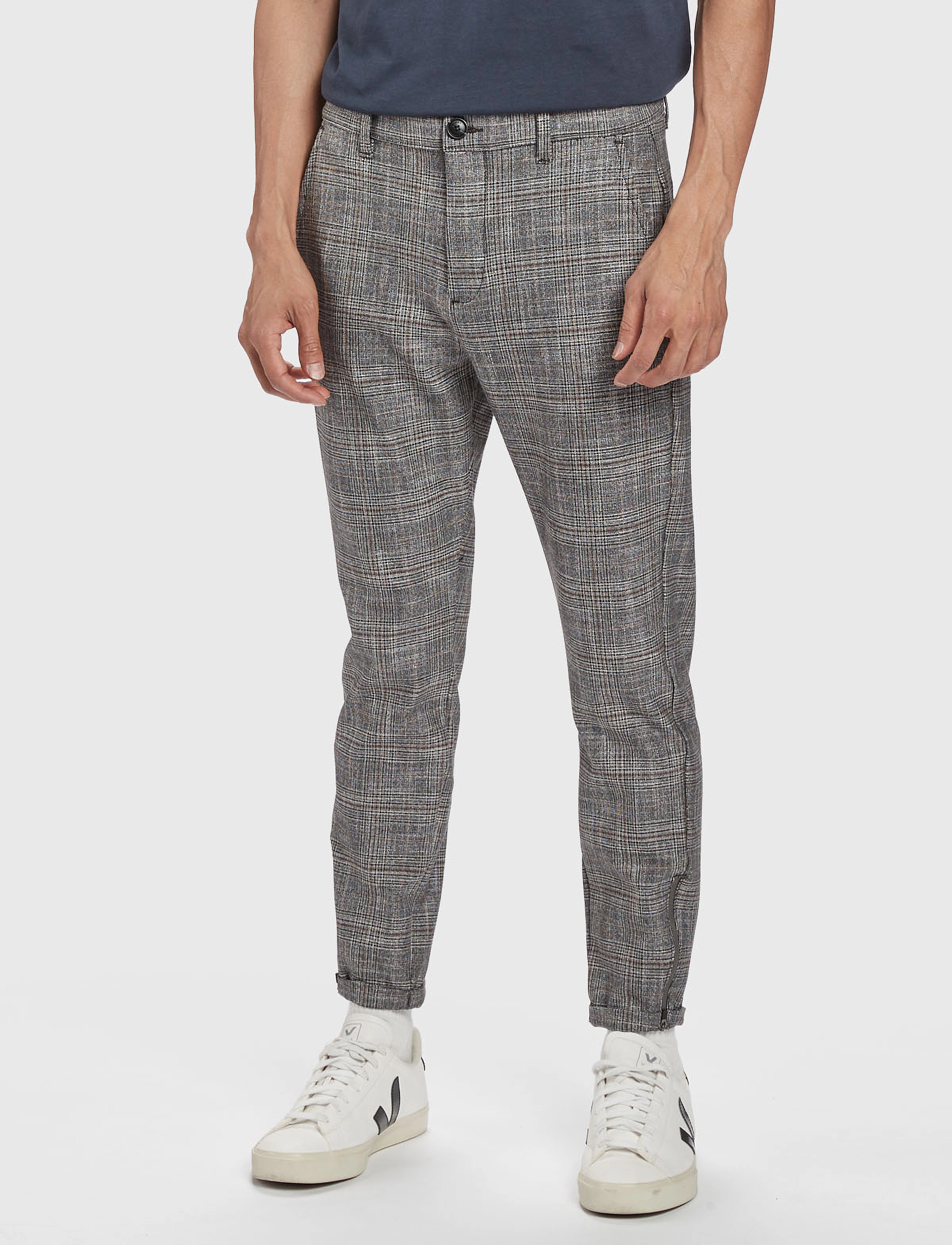 Gabba - Pisa West - brown check - 3