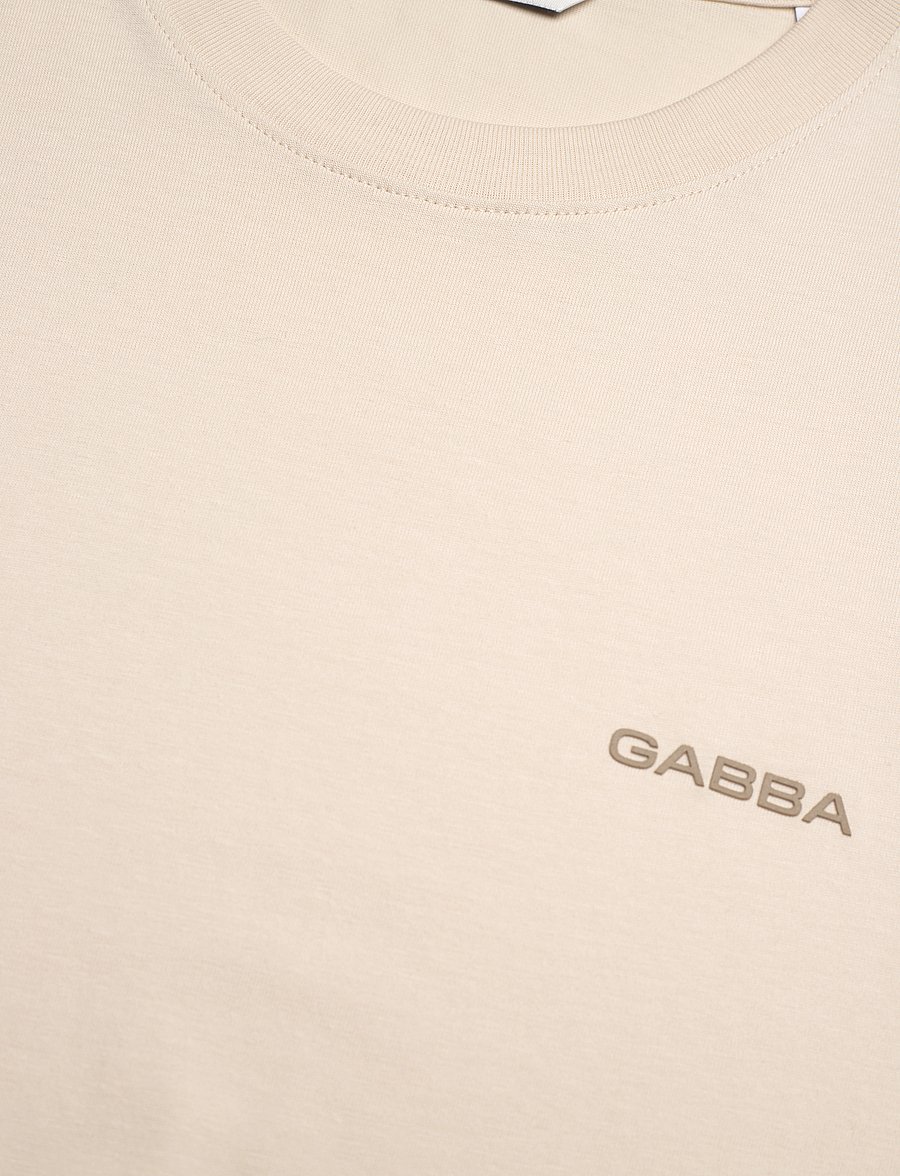 Gabba - GABdune Logo GOTS SS T-Shirt - krótki rękaw - birch - 5