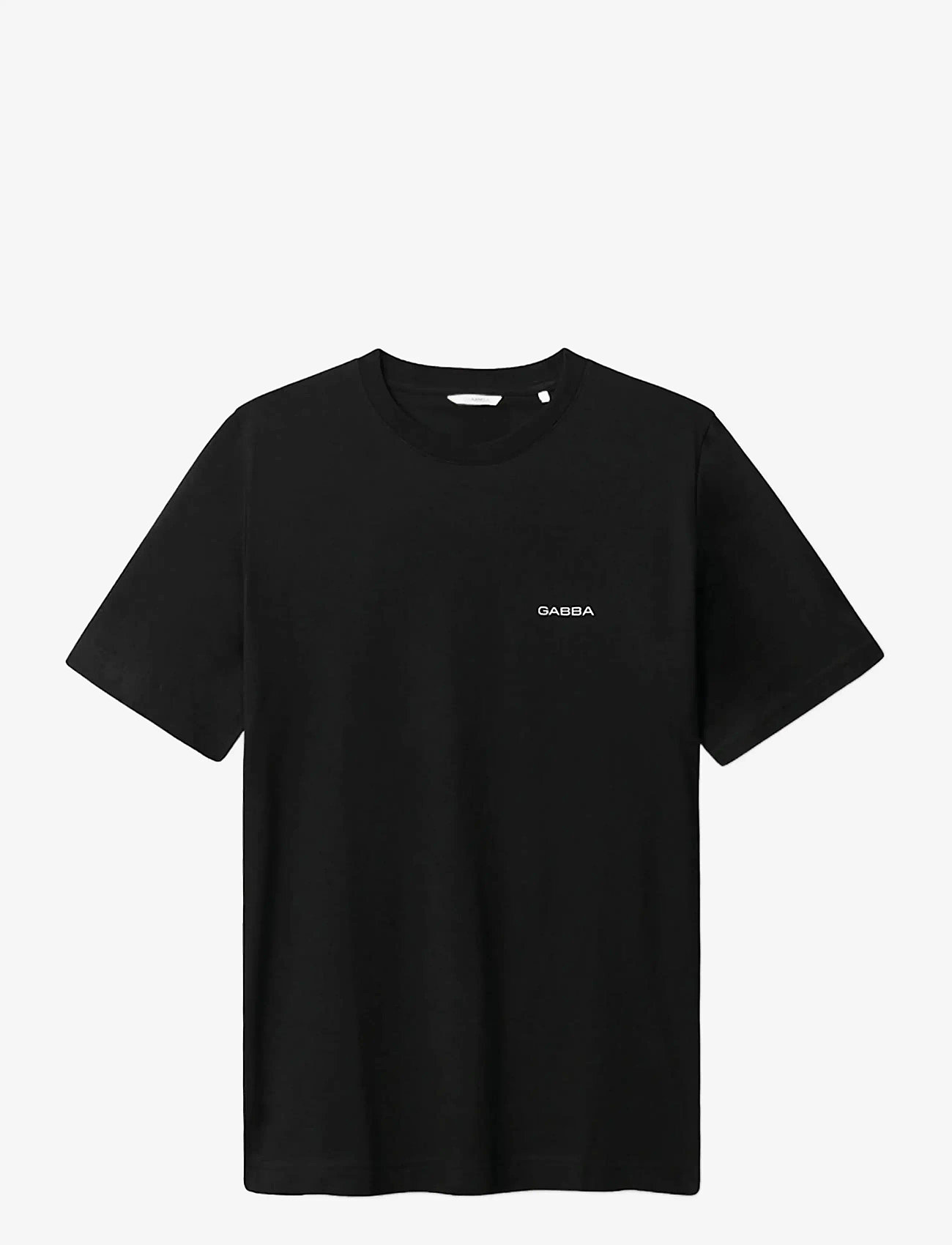 Gabba - GABdune Logo GOTS SS T-Shirt - kortærmede t-shirts - black - 1