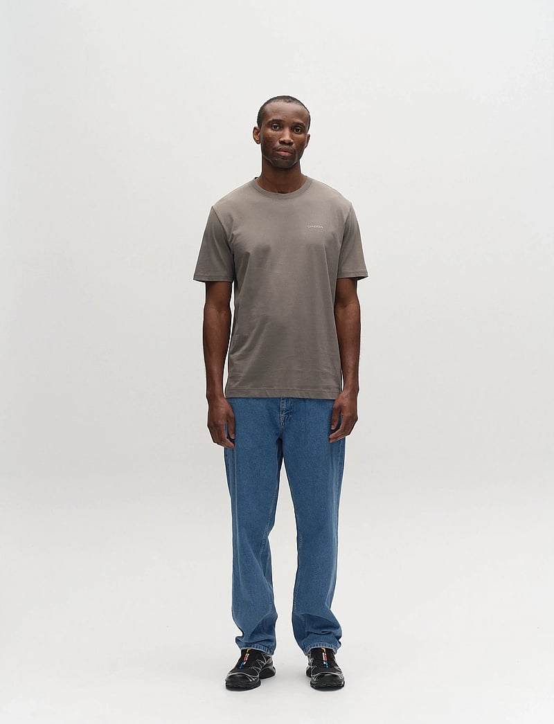 Gabba - Dune Logo SS GOTS - kortärmade t-shirts - castor gray - 3