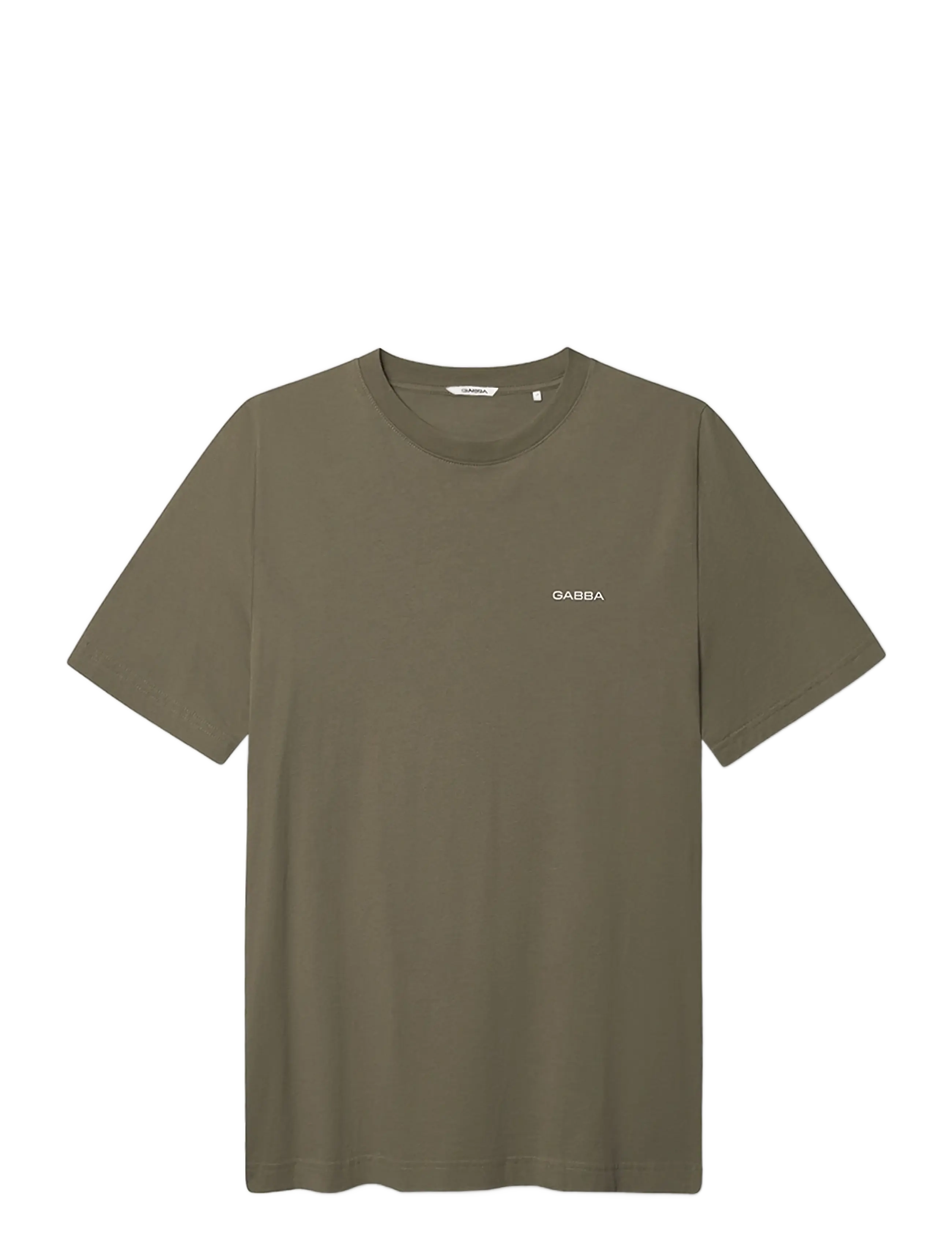 GABBA Gabdune Logo Gots Ss T-Shirt Grün - XXL - Herren