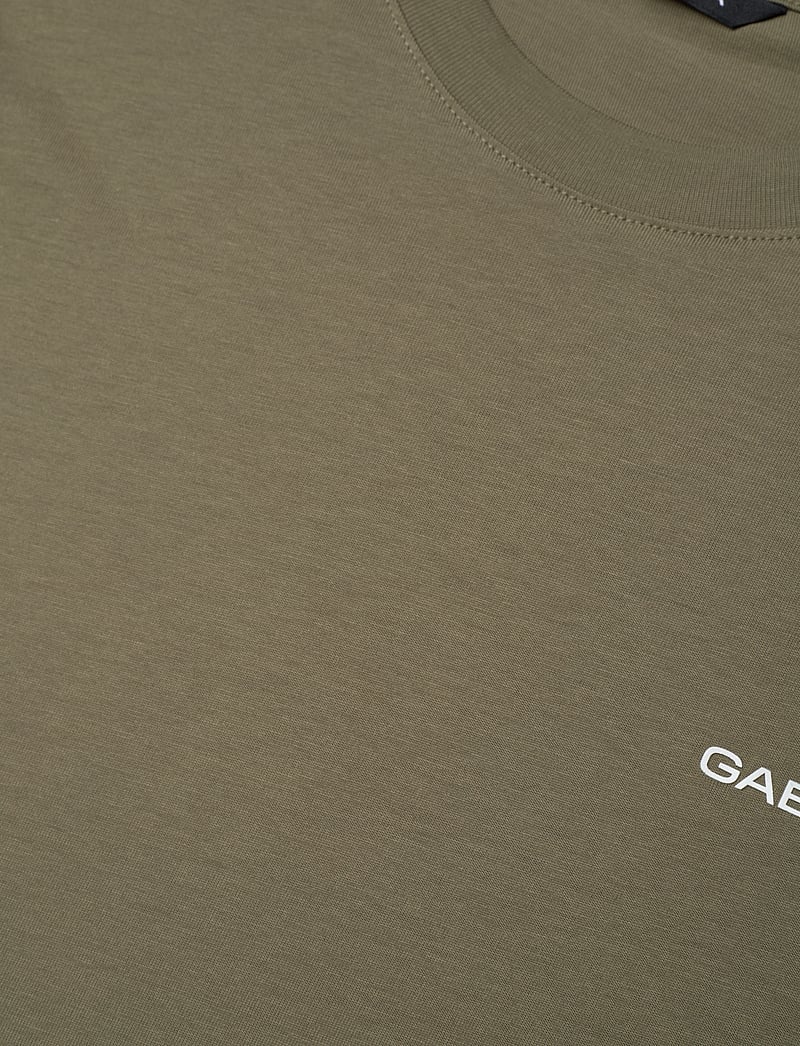 Gabba - Dune Logo SS GOTS - t-shirts - deep lichen green - 5