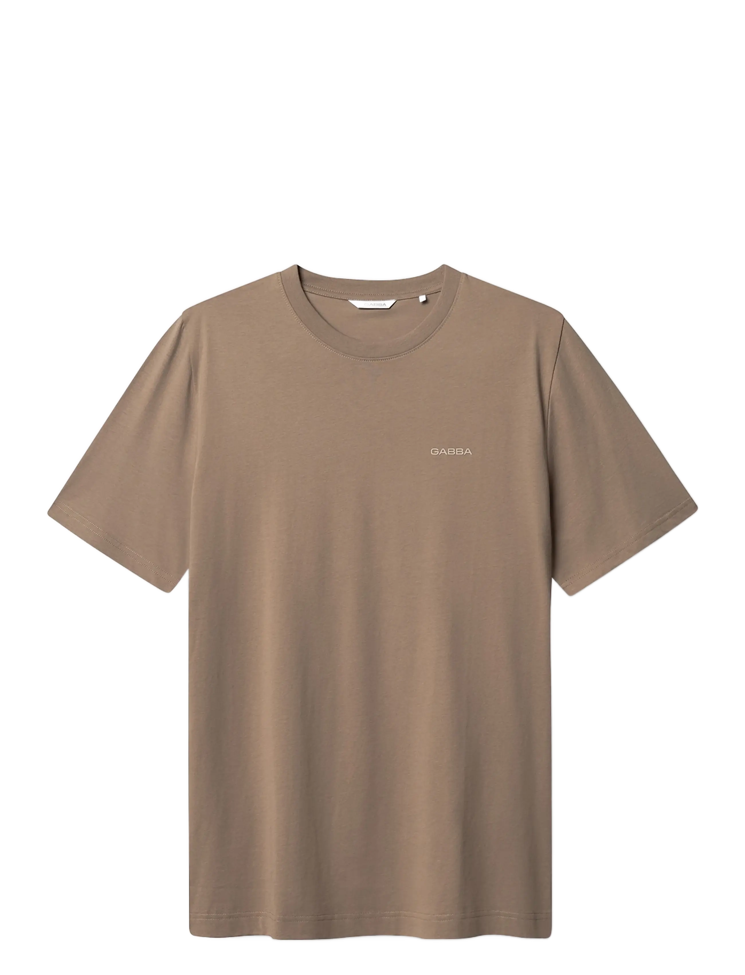 GABBA Gabdune Logo Gots Ss T-Shirt Braun - XXL - Herren