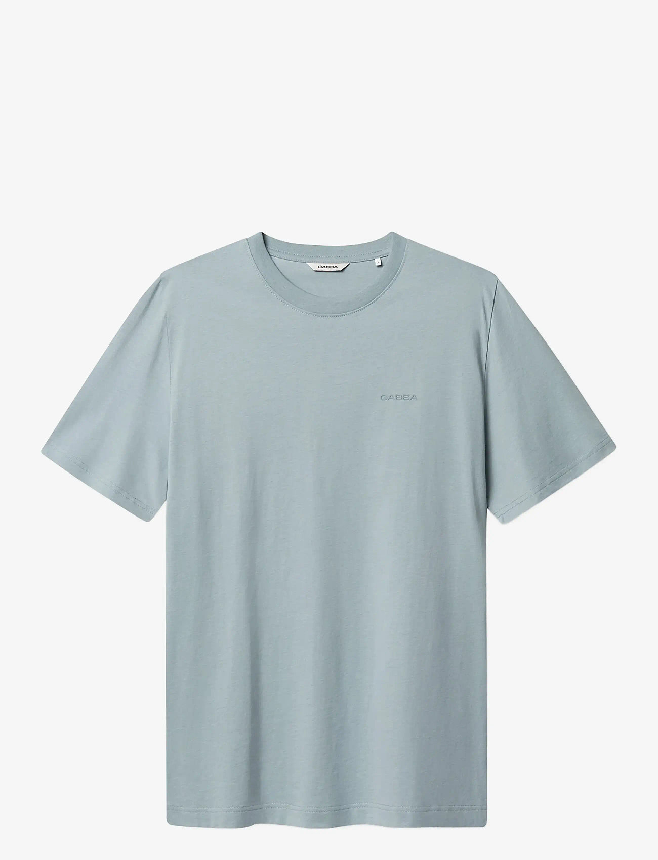 Gabba - Dune Logo SS GOTS - kortärmade t-shirts - light blue - 1