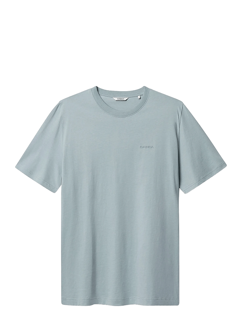 Gabba - Dune Logo SS GOTS - kortärmade t-shirts - light blue - 1
