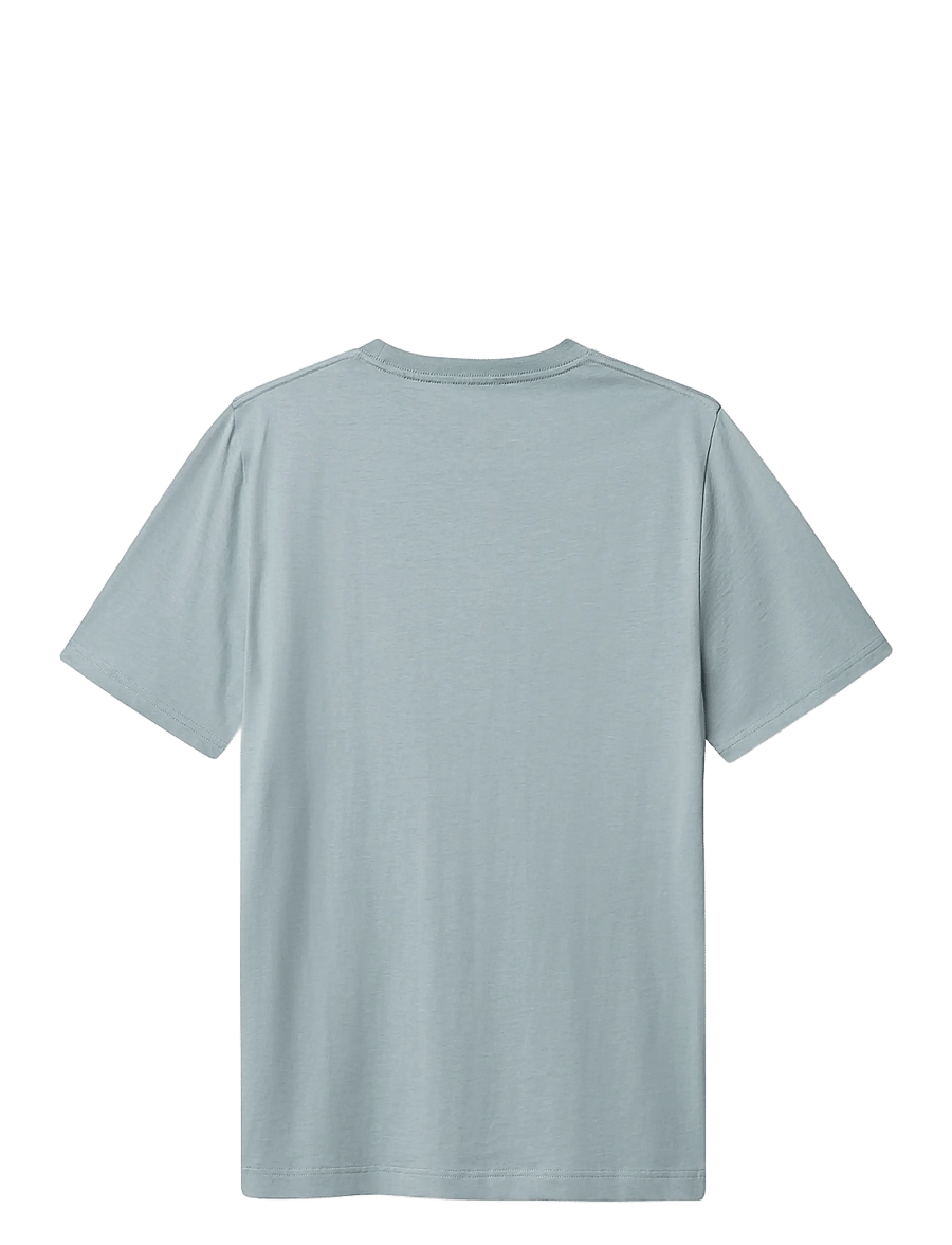 Gabba - GABdune Logo GOTS SS T-Shirt - short-sleeved t-shirts - light blue - 2