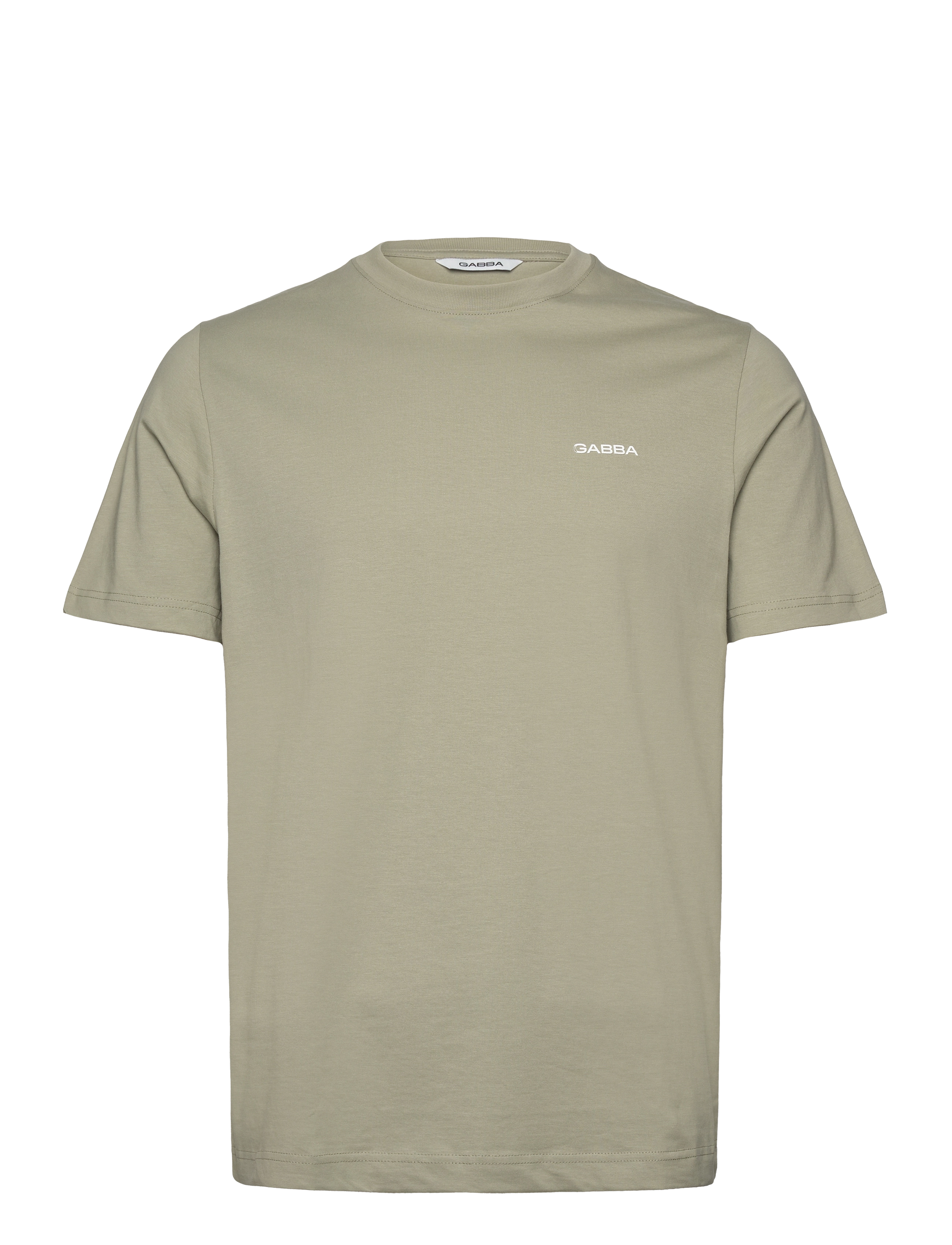 GABBA Gabdune Logo Gots Ss T-Shirt Khaki - XXL - Herren