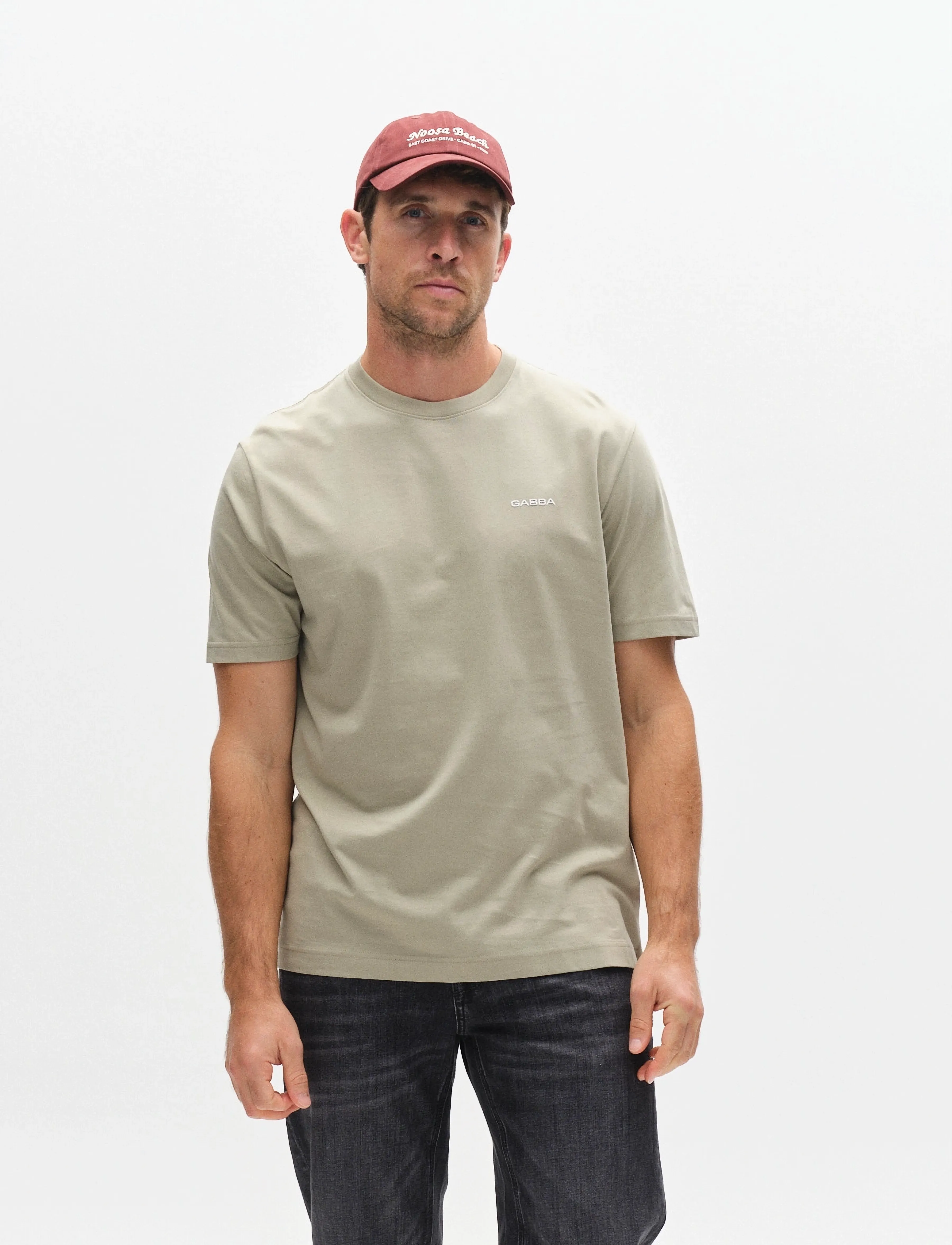 Gabba GABdune Logo SS GOTS - Säsongens färger - LIGHT GREEN / khaki/green