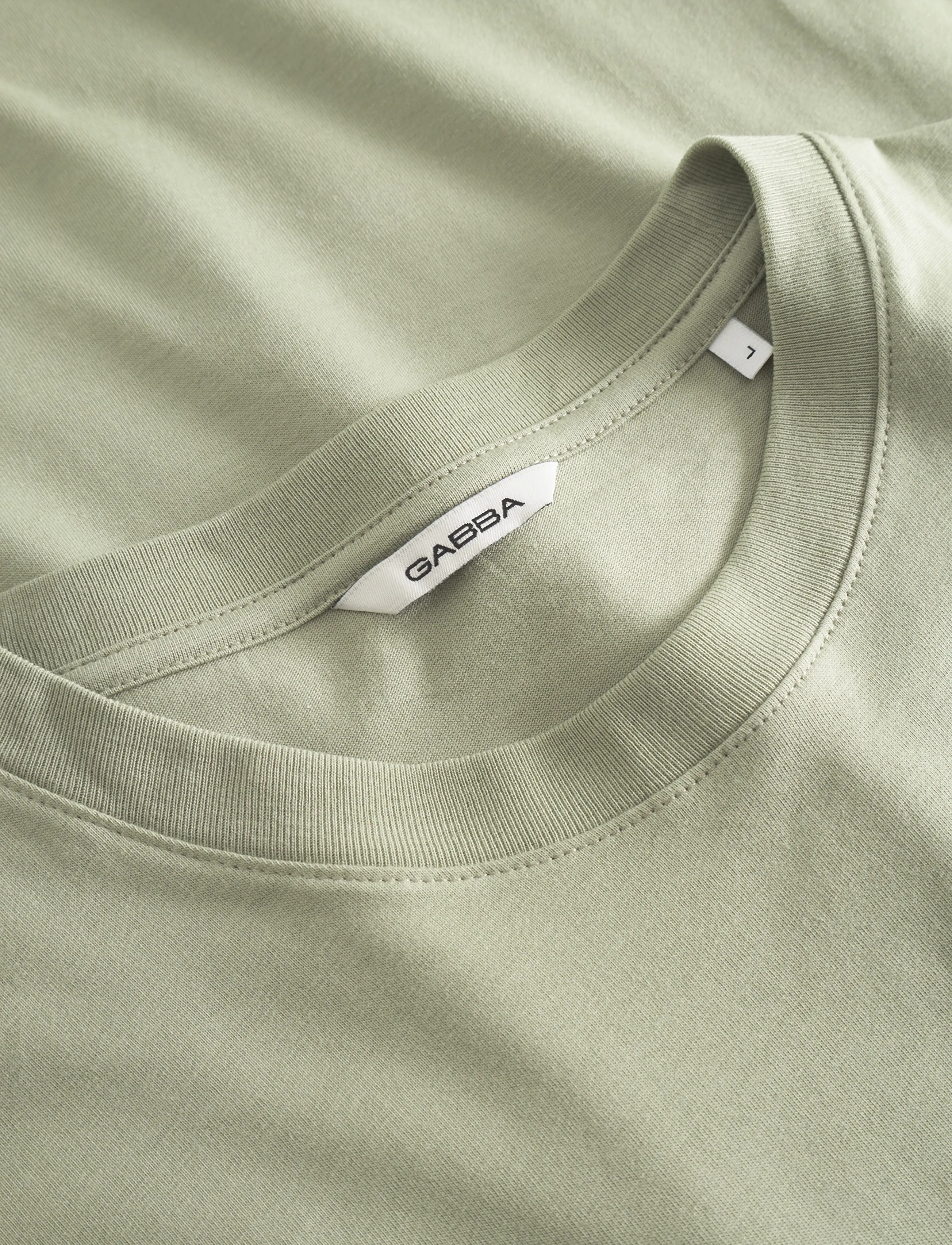Gabba - GABdune Logo GOTS SS T-Shirt - short-sleeved t-shirts - light green - 5