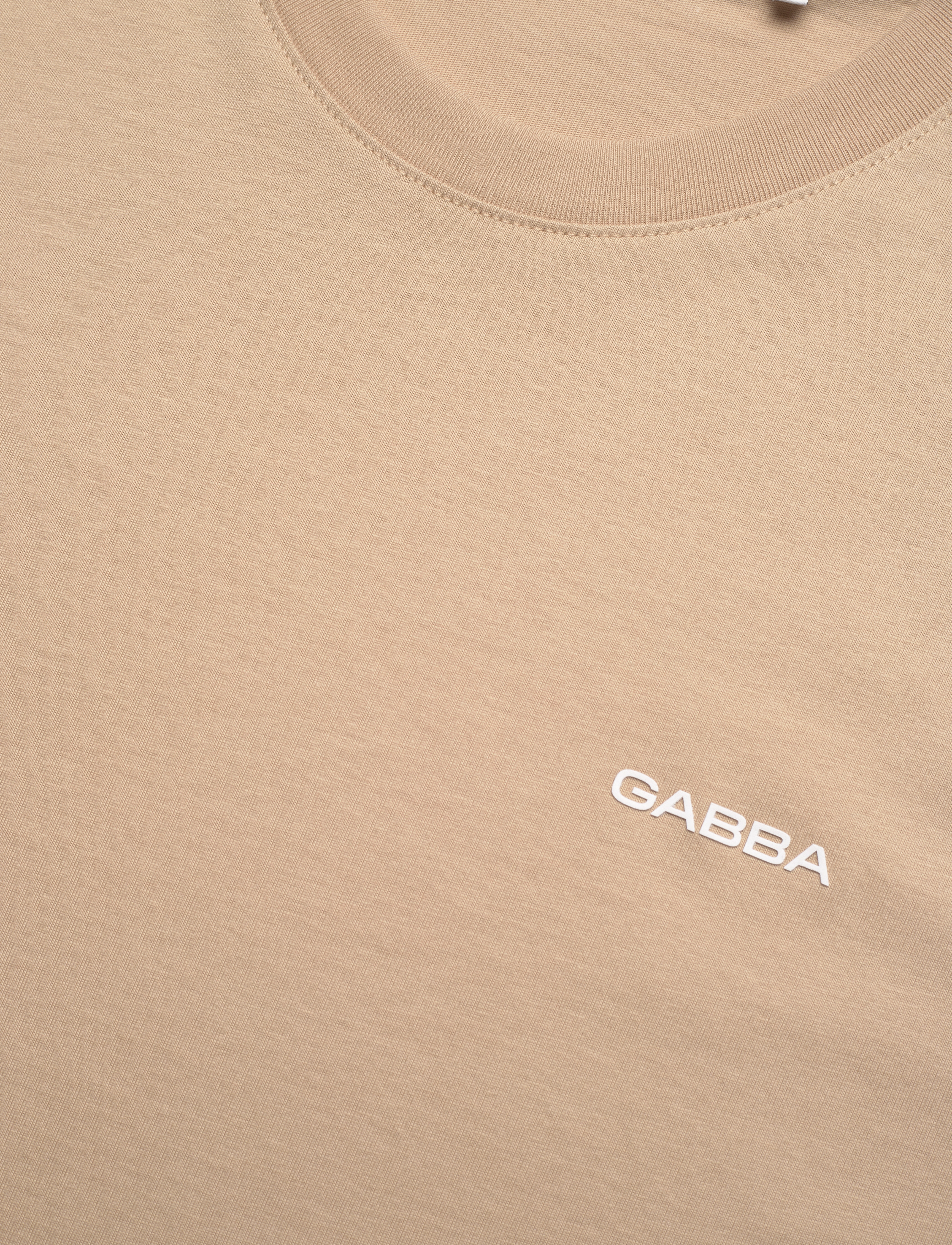 Gabba - GABdune Logo GOTS SS T-Shirt - kurzärmelige t-shirts - safari - 5