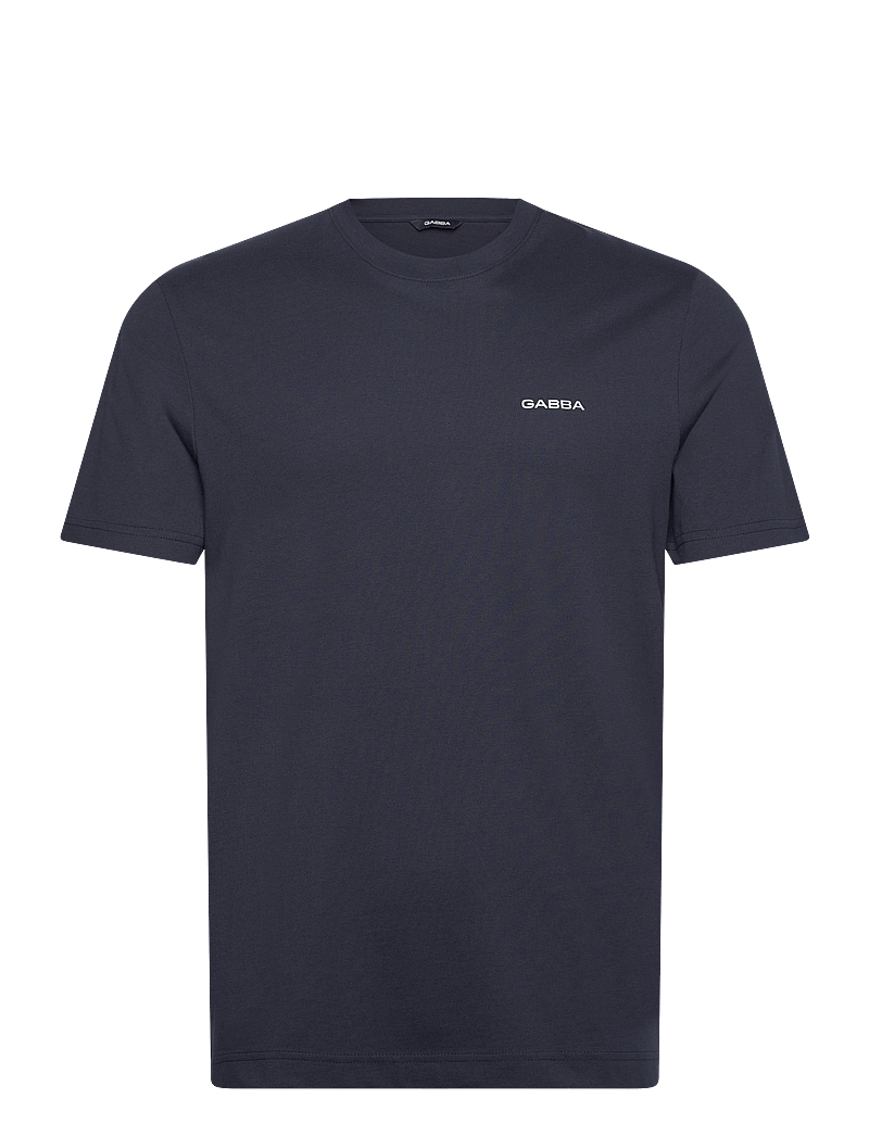 Gabba - GABdune Logo SS GOTS - kortærmede t-shirts - total eclipse - 1