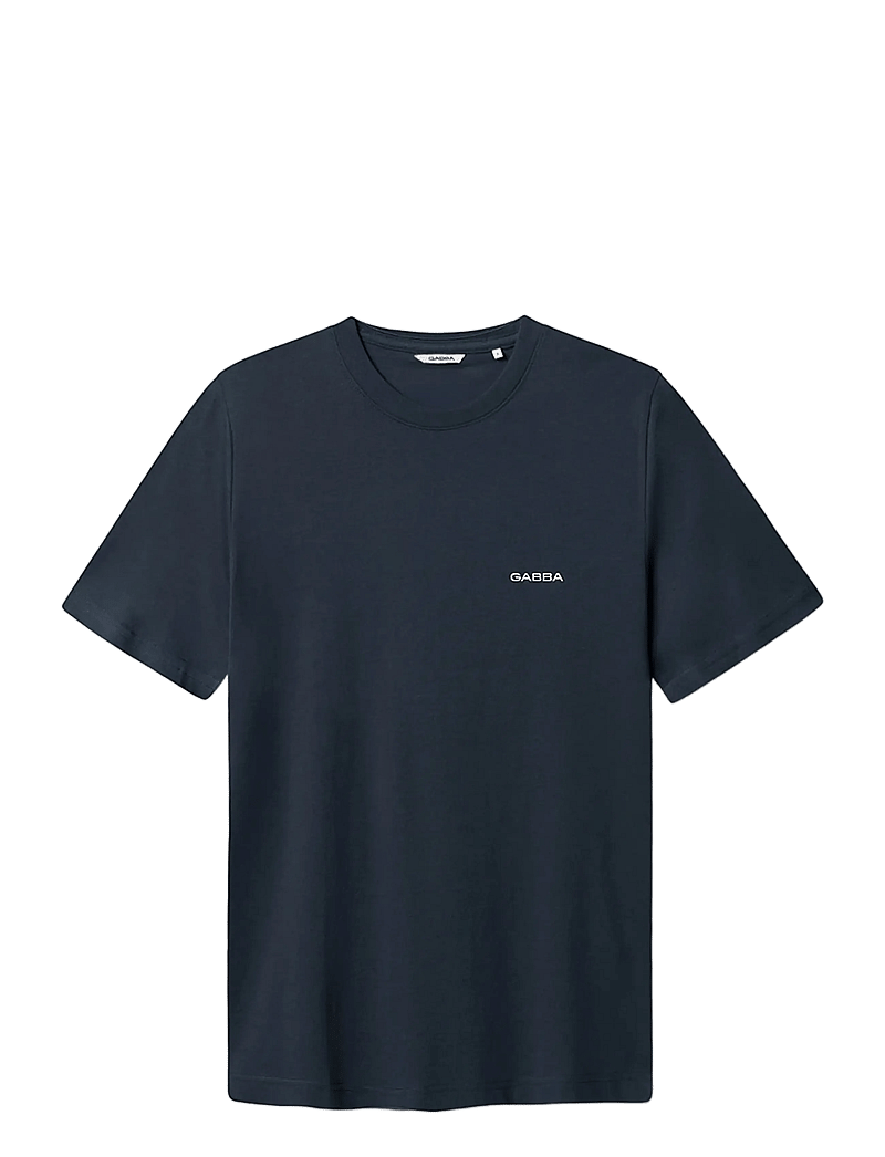 Gabba - GABdune Logo GOTS SS T-Shirt - kurzärmelig - total eclipse - 1