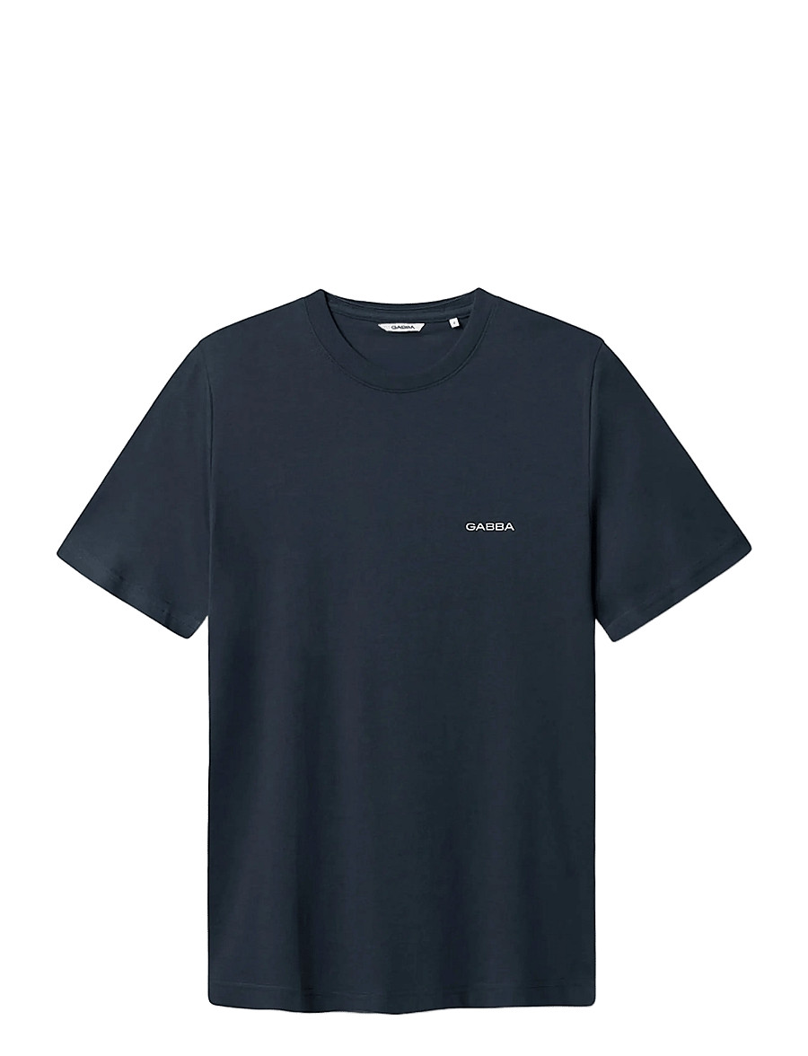 Gabba - GABdune Logo GOTS SS T-Shirt - short-sleeved t-shirts - total eclipse - 1