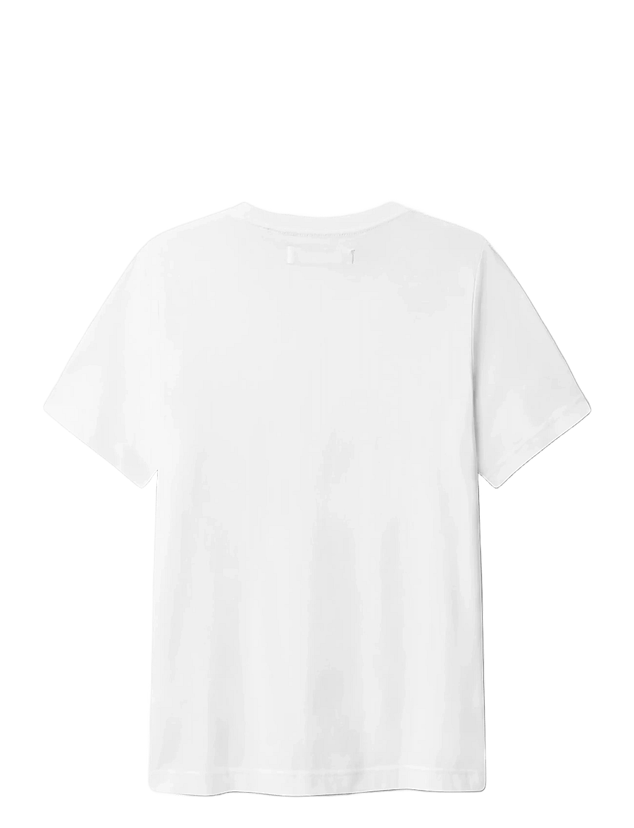 Gabba - GABdune Logo GOTS SS T-Shirt - stutterma bolir - white - 2